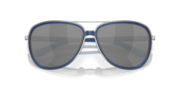 Split Time - Matte Transparent Blue