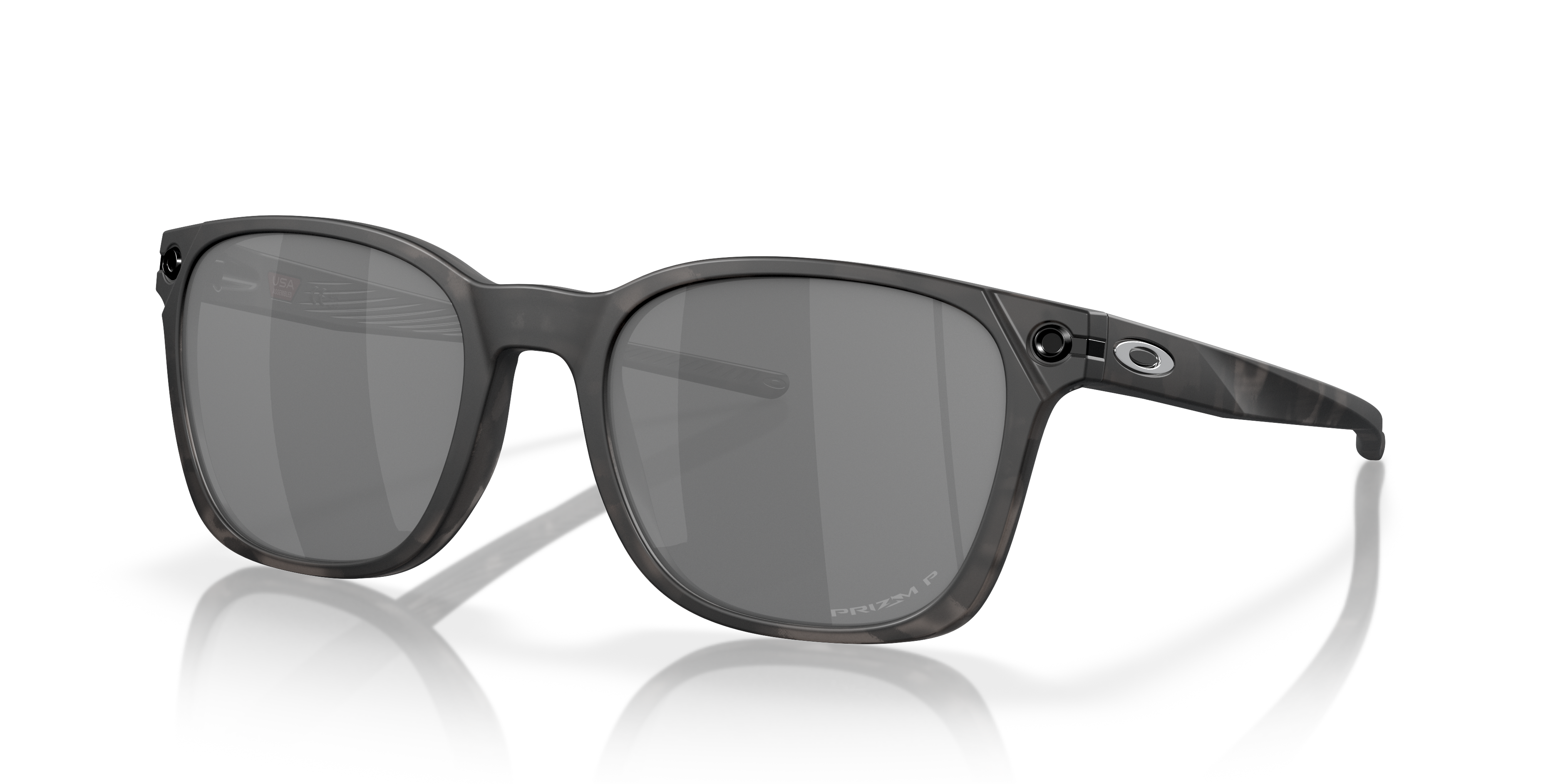 Ojector Prizm Black Polarized Lenses, Matte Black Tortoise Frame
