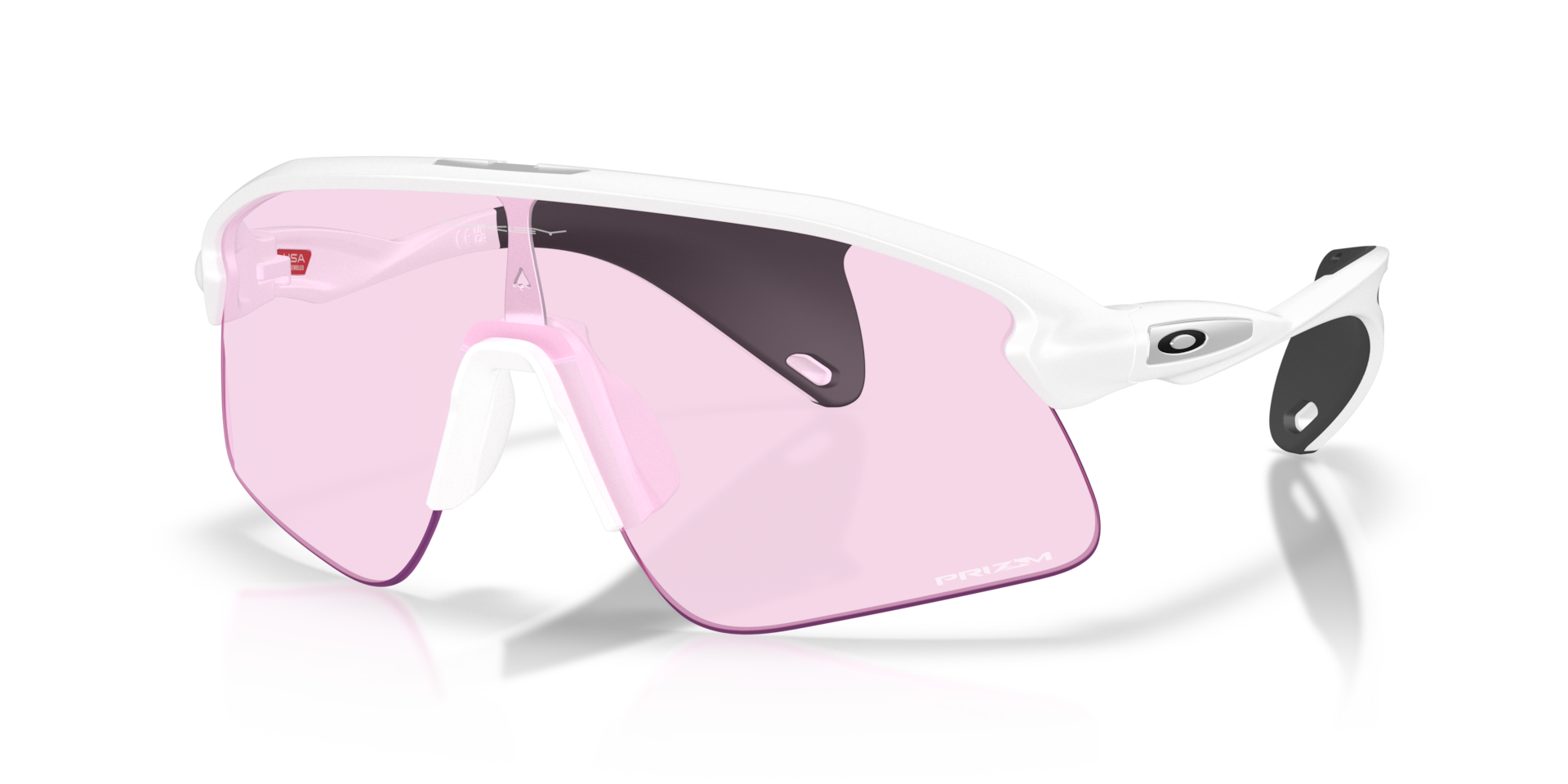 Stunt Devil Prizm Low Light Lenses, Matte White Frame Sunglasses