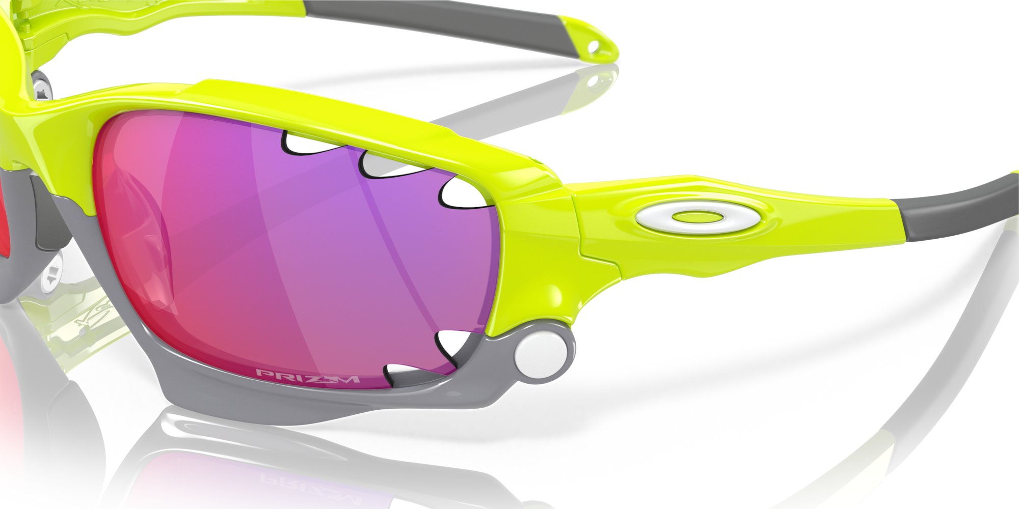 Oakley Racing Jacket® Sunglasses with Retina Burn Frame and Prizm