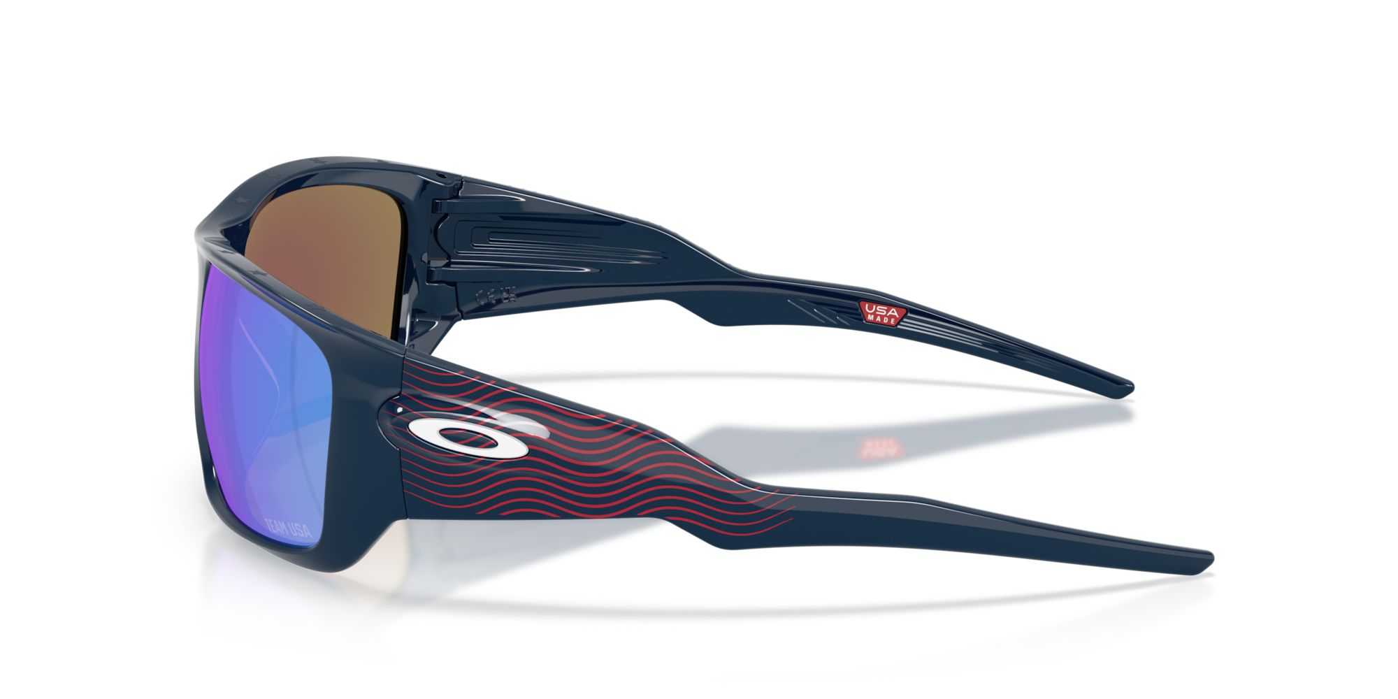 Oakley Masseter Team USA Sunglasses with Team USA Abyss Frame and