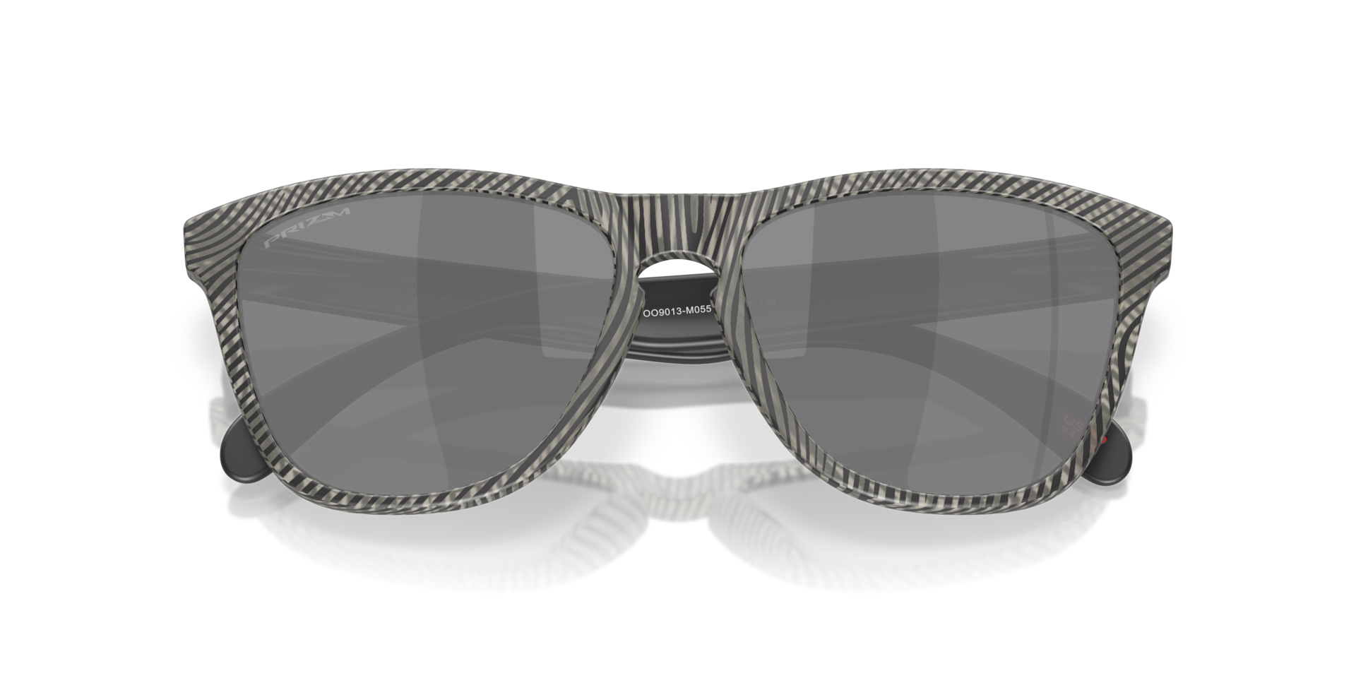 Oakley Frogskins™ Sunglasses with Crystal Clear Frame and Prizm