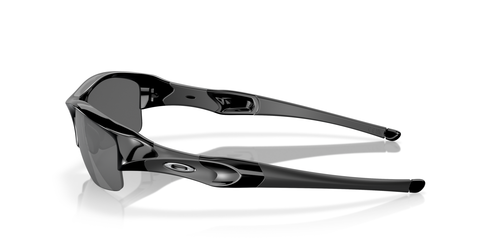 オークリー Flak Jacket®サングラス Jet BlackフレームとBlack Iridium