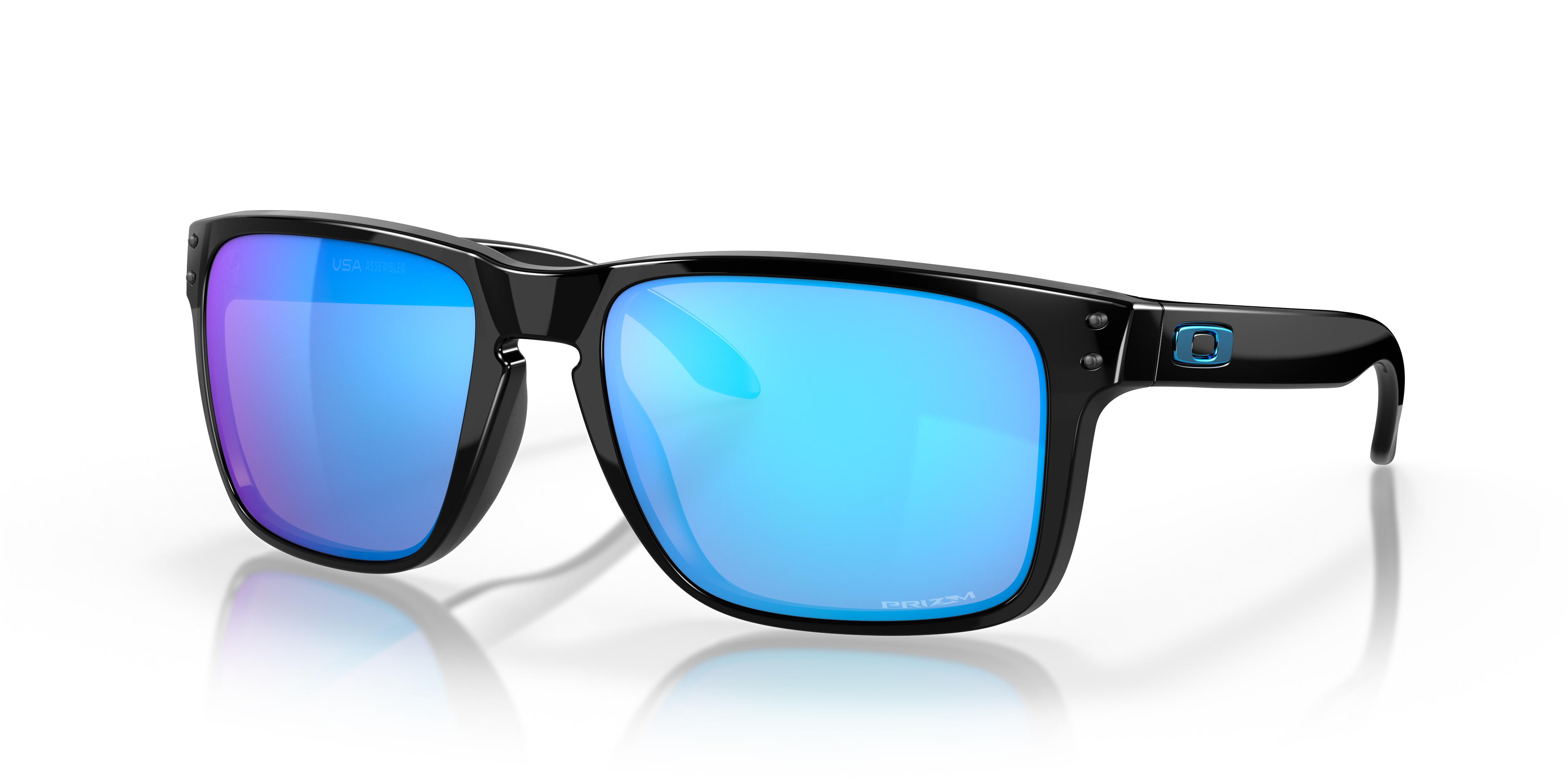Holbrook™ XL Prizm Sapphire Lenses, Polished Black Frame
