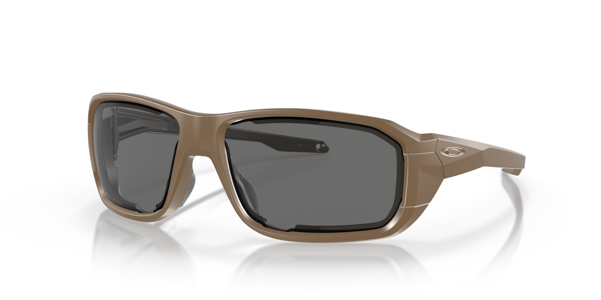 Official Oakley Standard Issue Standard Issue Ballistic HNBL Array Grey Lenses, Terrain Tan Frame Sunglasses | Oakley Standard Issue