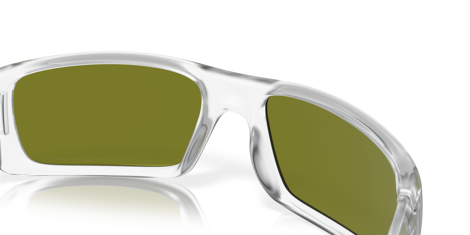Oakley Crankshaft™ Sunglasses with Matte Clear Frame and Violet