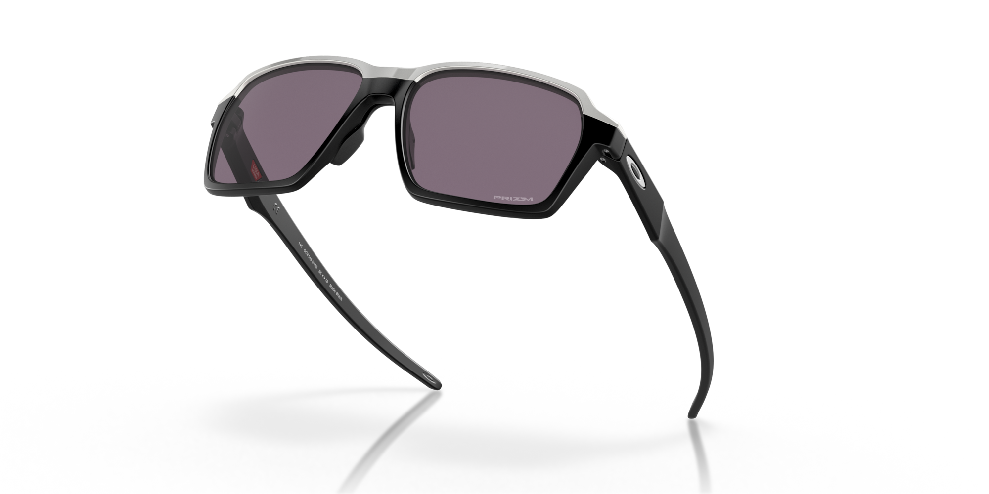 Oakley Parlay Sunglasses with Matte Black Frame and Prizm Grey