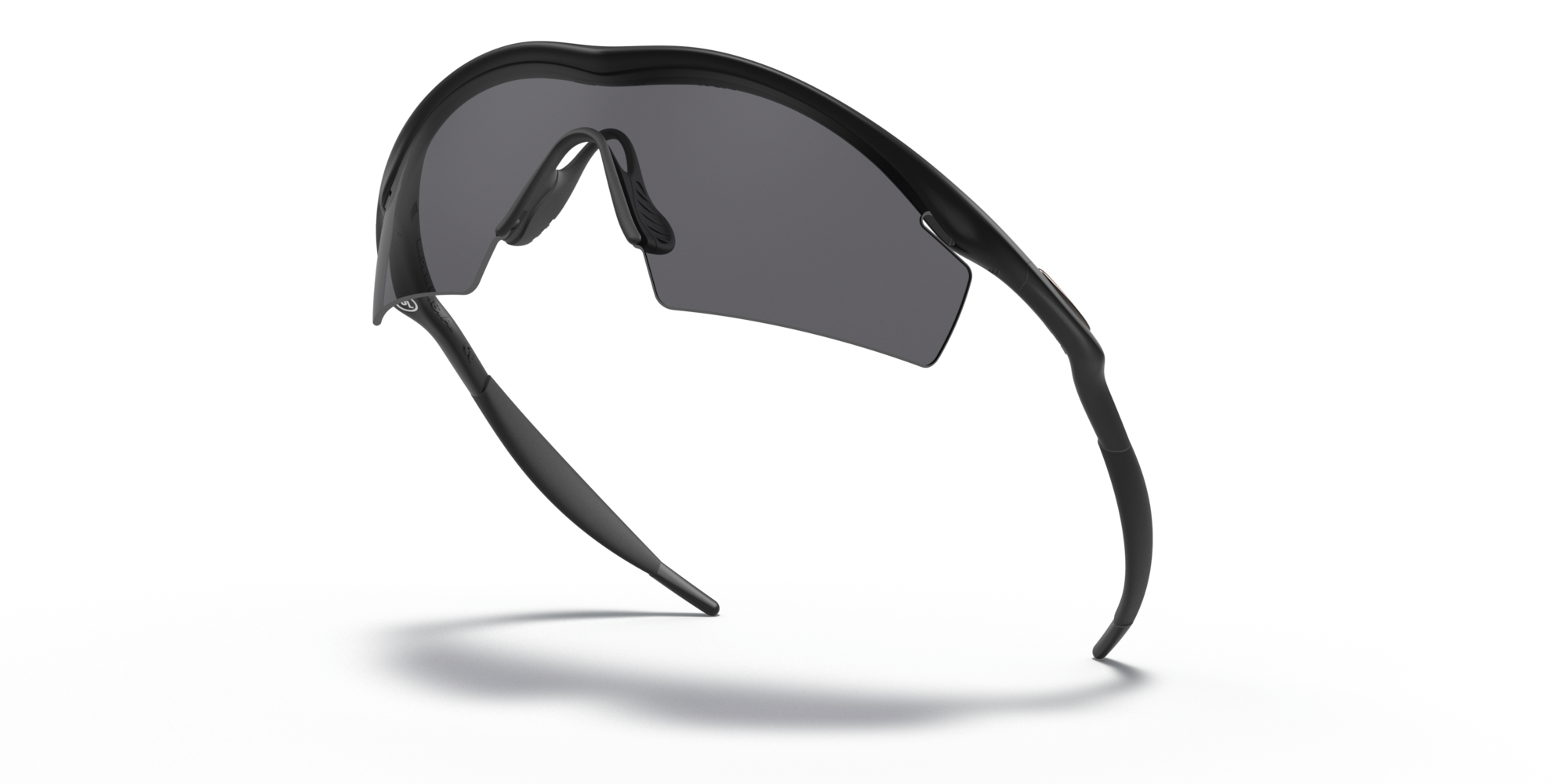 Oakley M Frame® Sunglasses with Black Frame and Grey Lenses