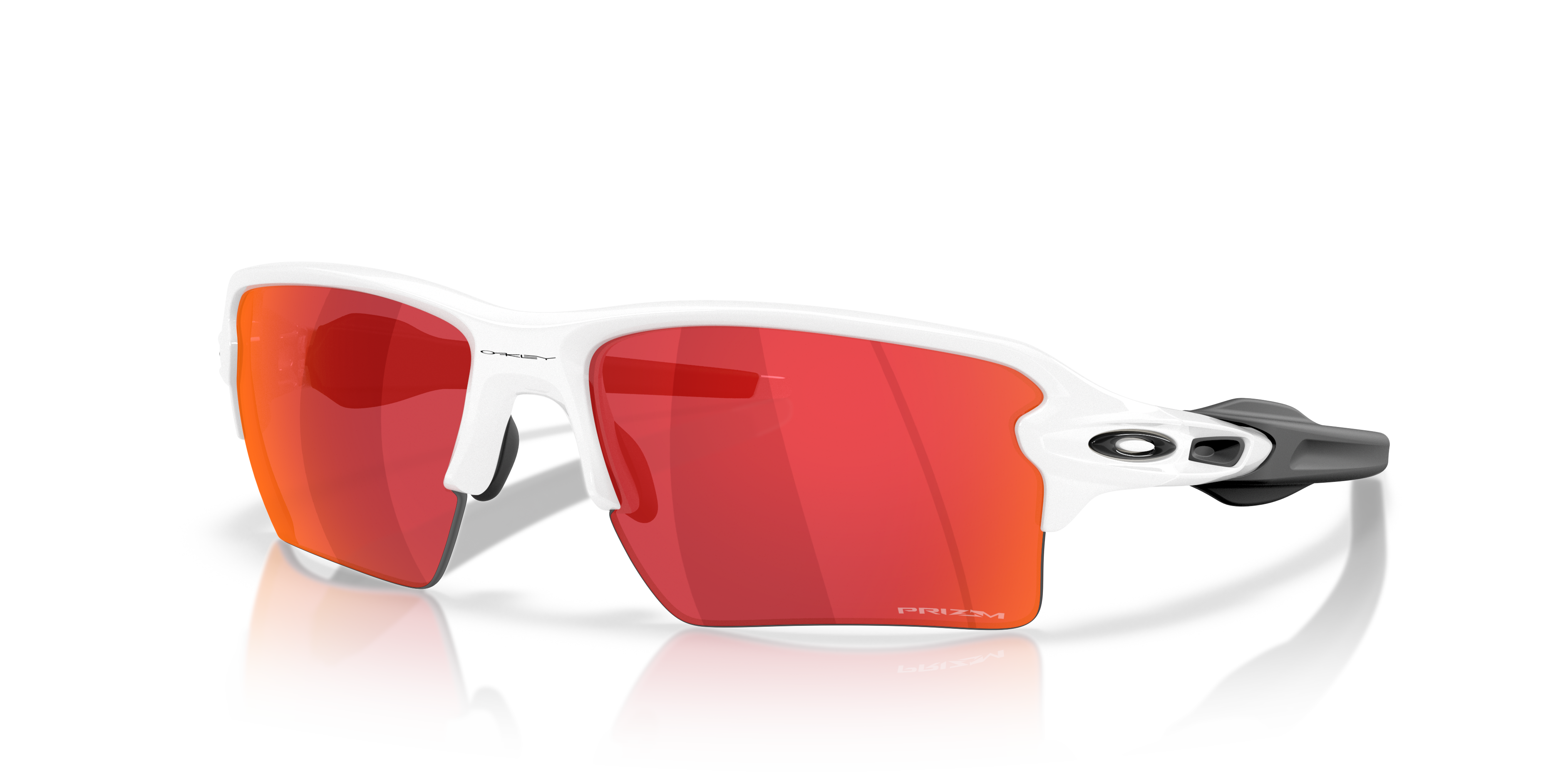 Flak® 2.0 XXL Prizm Field Lenses, Polished White Frame Sunglasses