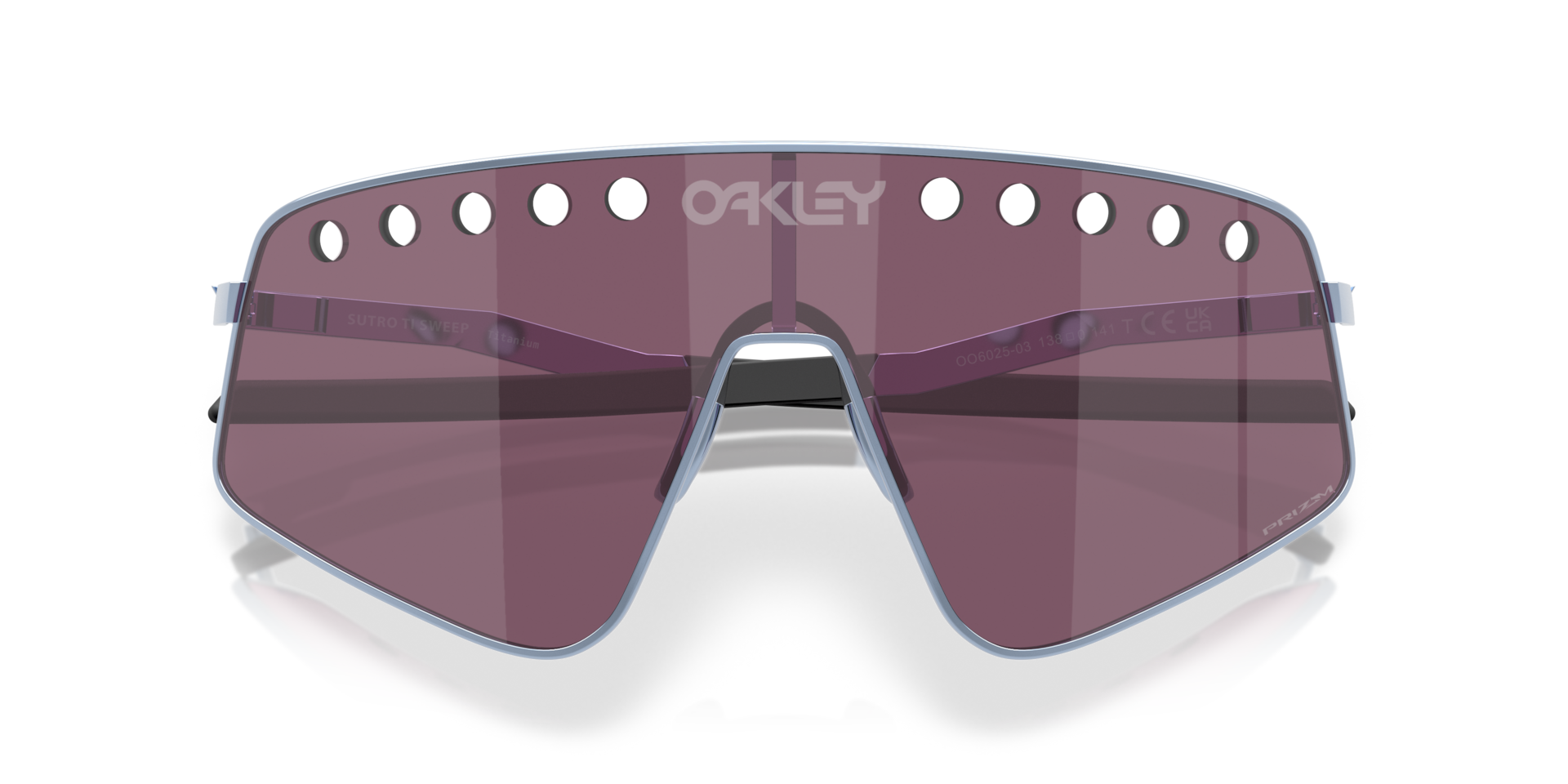 Oakley Sutro™ TI Sweep Sunglasses with Matte Gunmetal Frame and