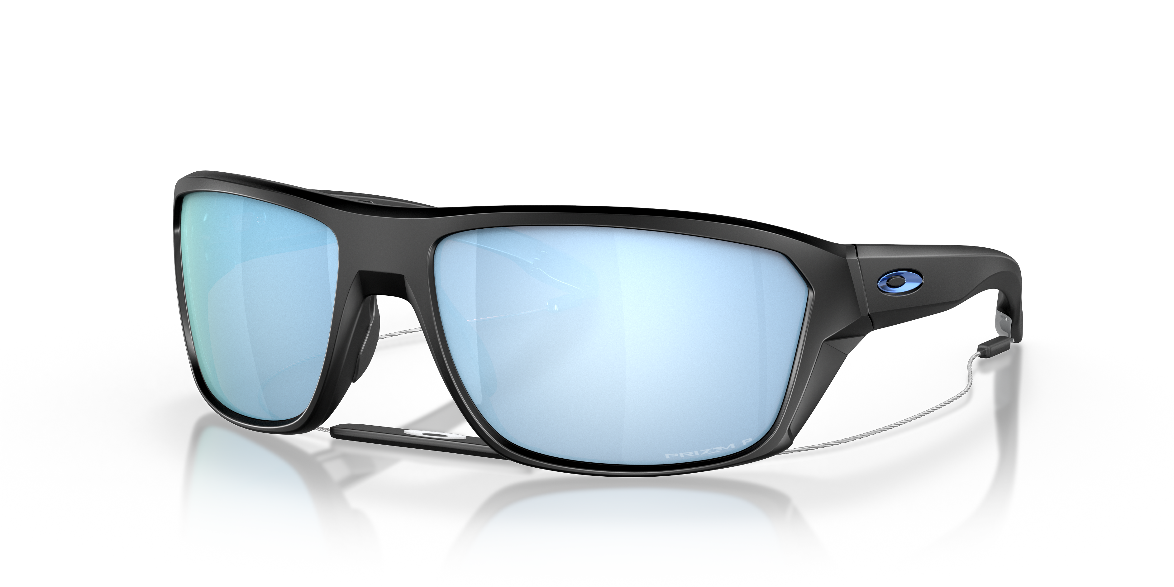 Split Shot Prizm Deep Water Polarized Lenses, Matte Black Frame