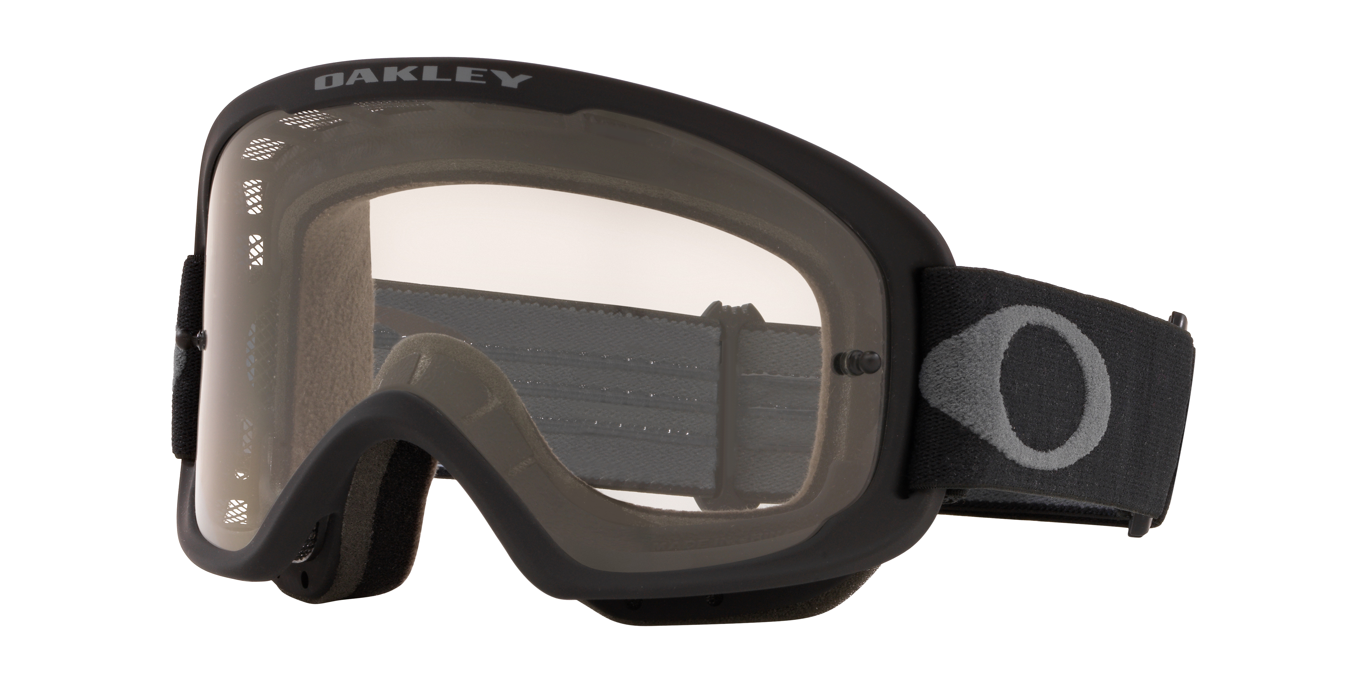 Oakley O-Frame® 2.0 PRO MTB Goggles with Black Gunmetal Strap and