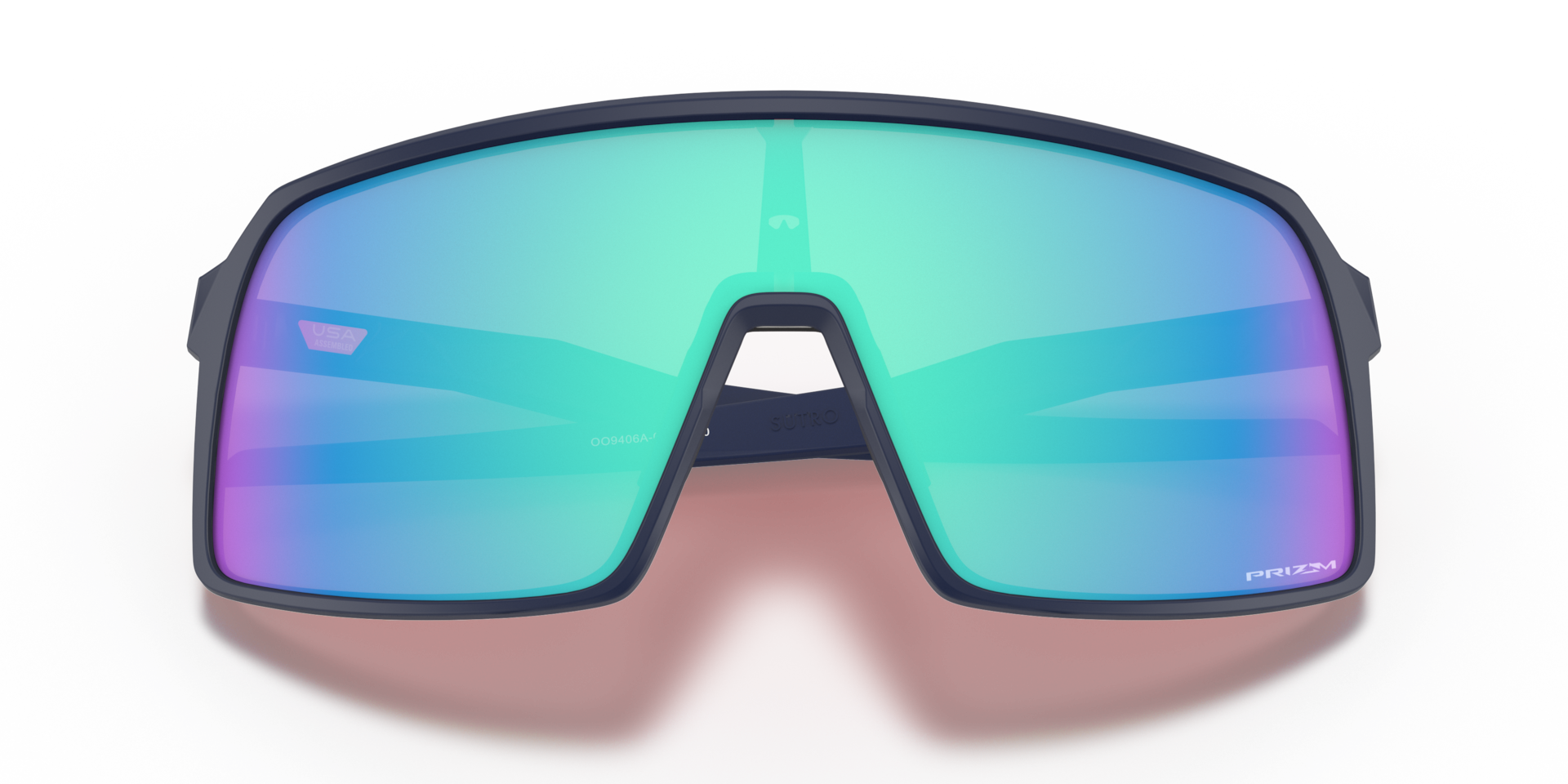 Oakley Sutro (Low Bridge Fit) Sunglasses with Polished Black Frame