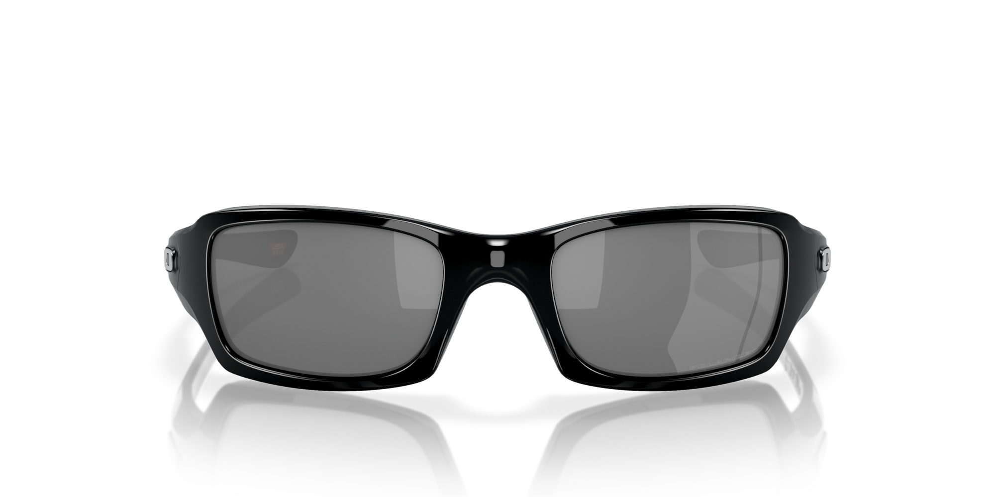 Oakley Fives Squared® Sunglasses with Polished Black Frame and