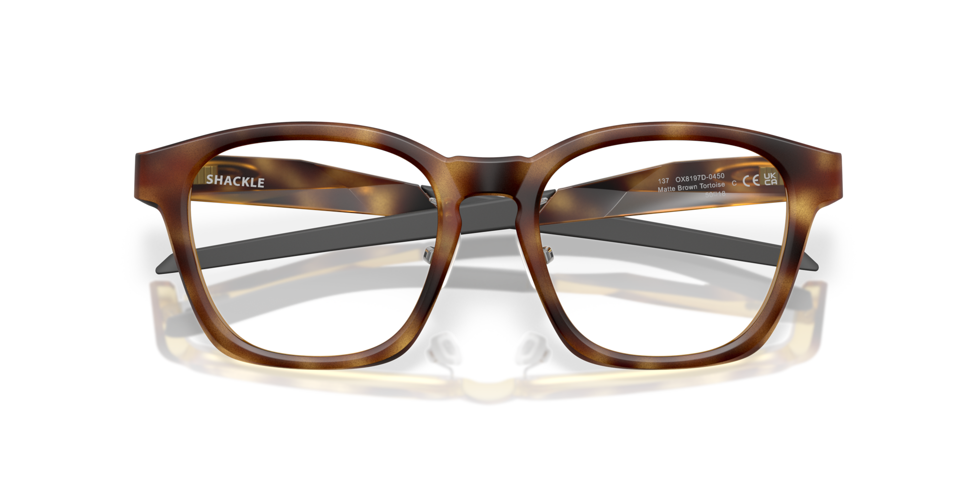 Oakley Shackle Eyeglasses with Matte Brown Tortoise Frame | Oakley® JP