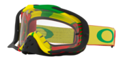 Crowbar® MX Goggles - BioHazard Rasta