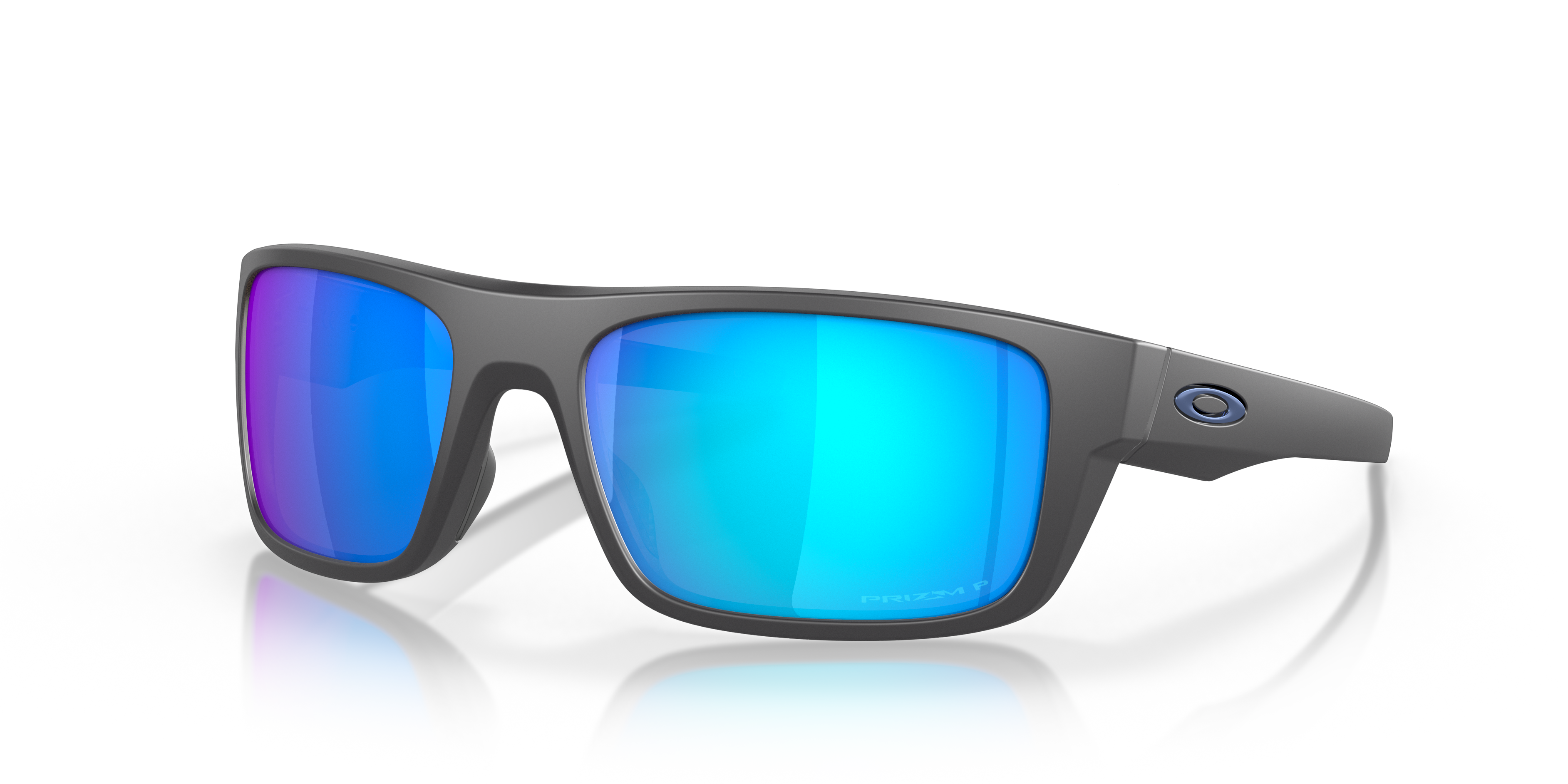 Drop Point™ Prizm Sapphire Polarized Lenses, Matte Dark Grey Frame