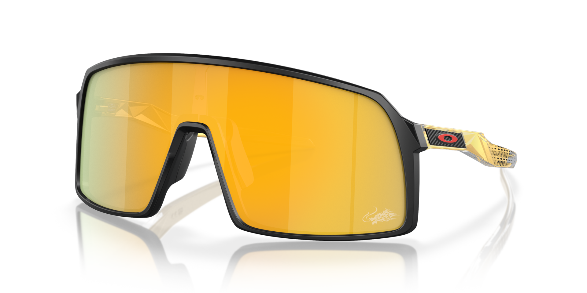 Oakley Sutro Lunar New Year Collection Sunglasses with Matte Black