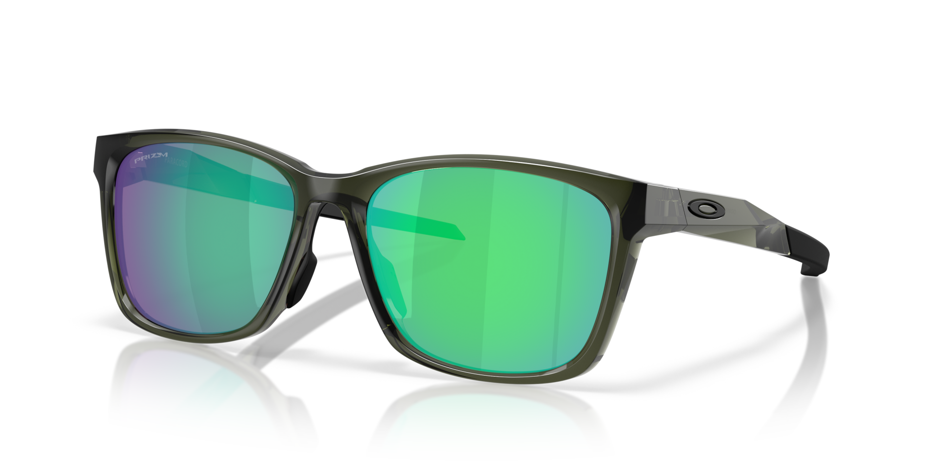ボディージェル Paracord Prizm Jade Lenses, Olive Ink Frame Sunglasses | Oakley