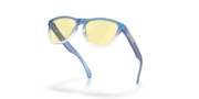 Oakley X Fortnite™ Frogskins™ XS (Youth Fit) - Matte Cyan/Blue/Clear Shift Fade