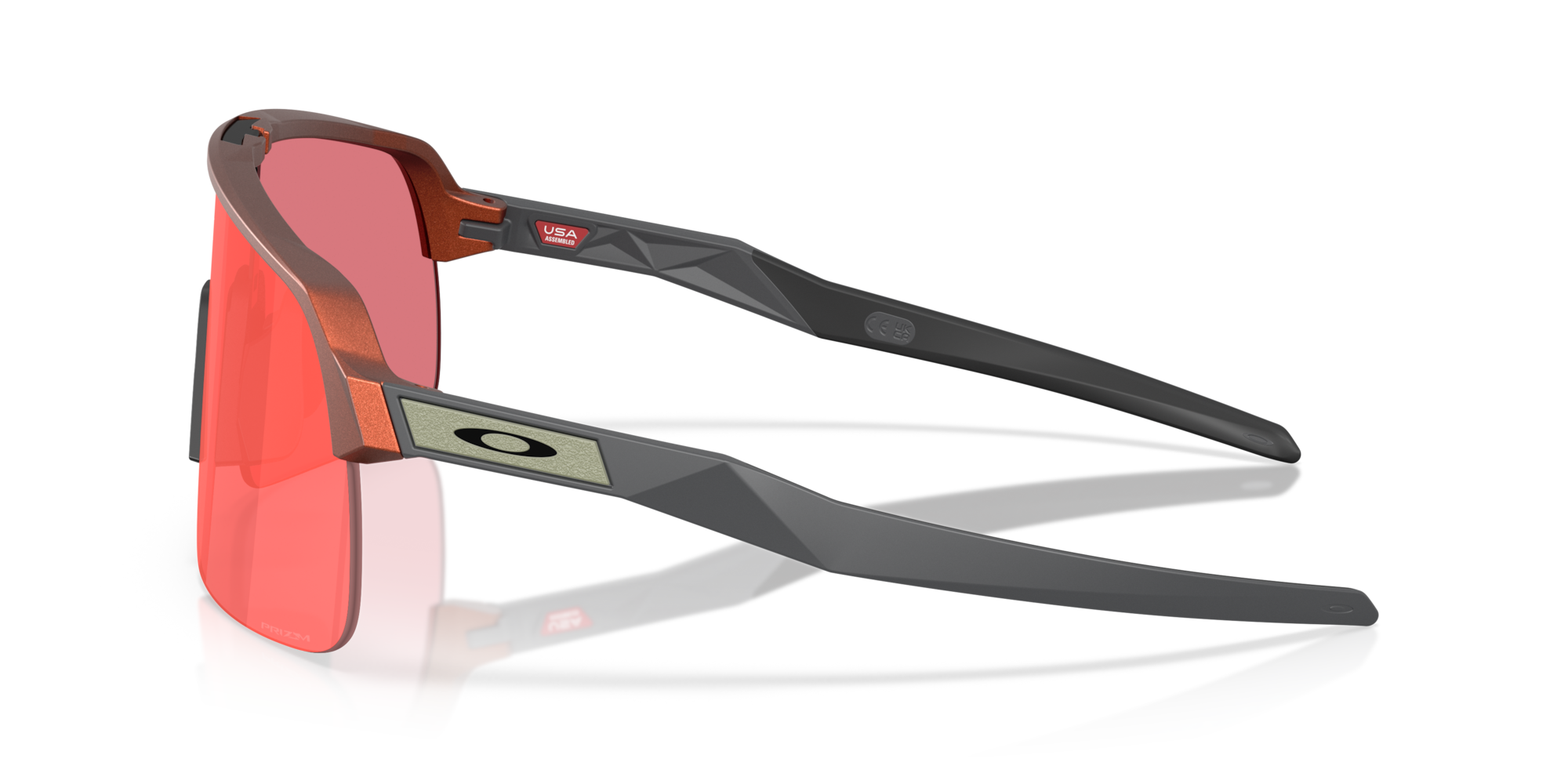 Óculos de Sol Oakley Sutro Lite (Low Bridge Fit) com Armação Fire