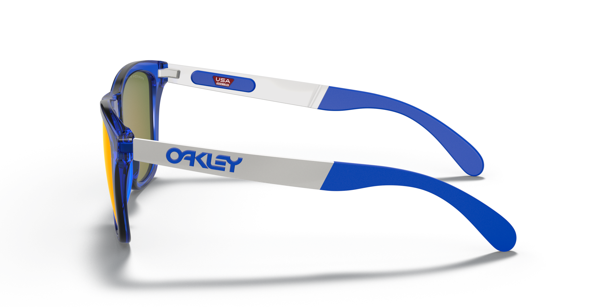 オークリー Frogskins™ Mixサングラス Crystal BlueフレームとPrizm