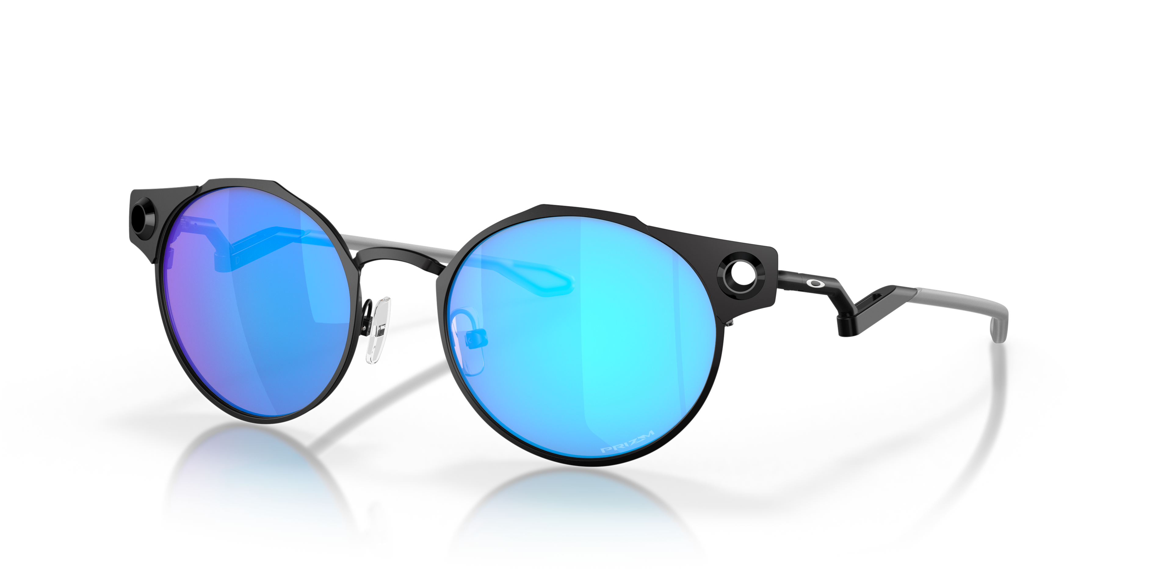 Oakley Deadbolt™ Sunglasses with Satin Light Steel Frame and Prizm