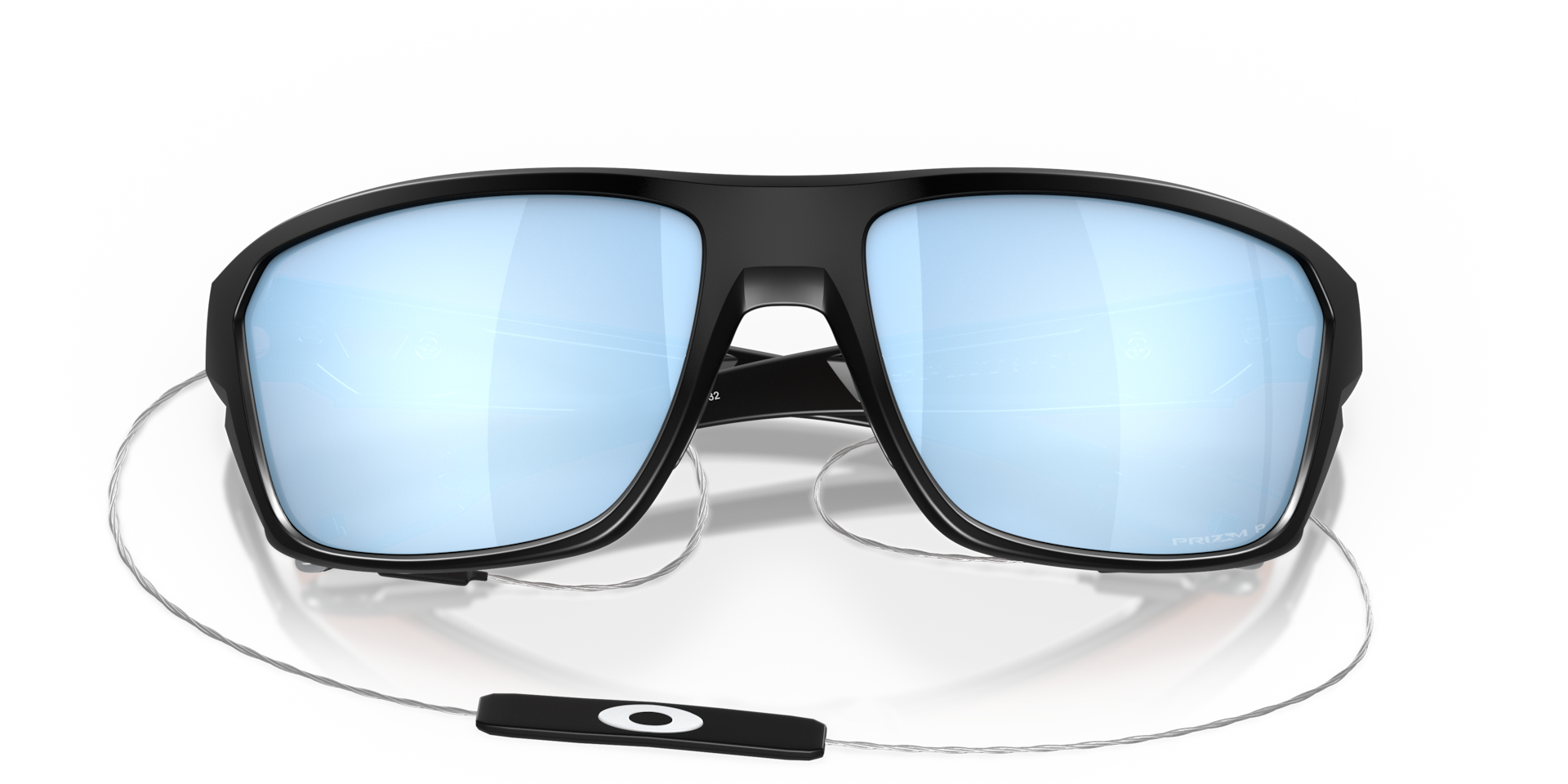 Oakley Split Shot Sunglasses with Matte Carbon Frame and Prizm