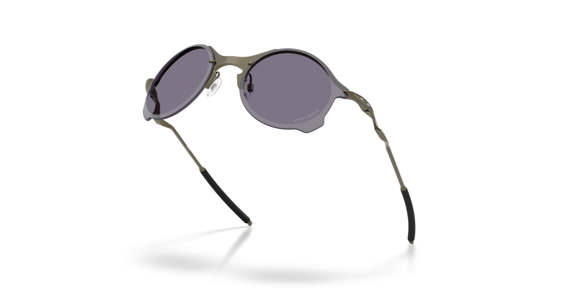Oakley Tailend TI Sunglasses with Satin Carbon Frame and Prizm