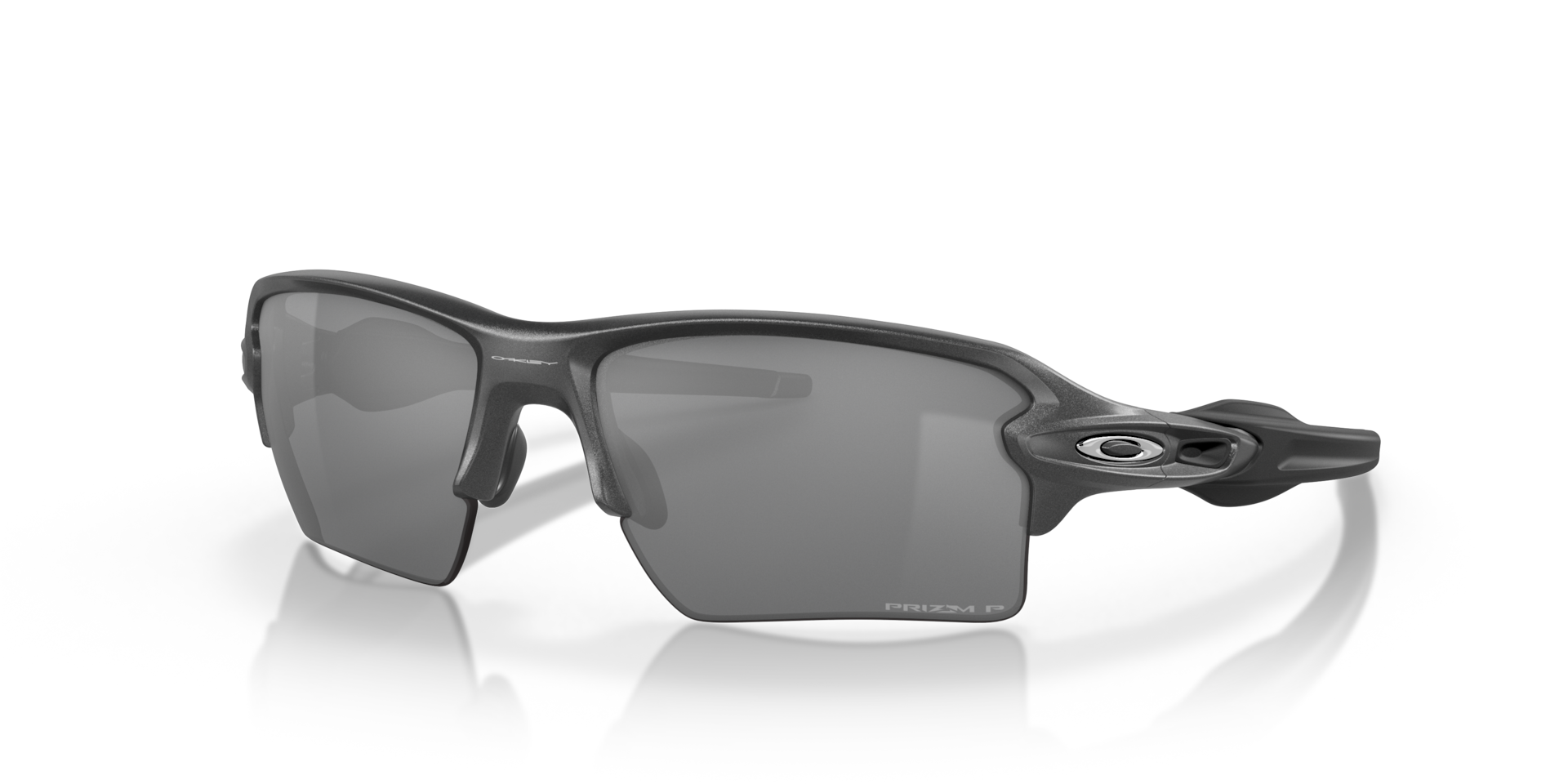 OAKLEY オークリー FLAK 偏光サングラス PRIZM ポラライズド Flak® 2.0 XL Prizm Black Polarized Lenses, Steel Frame Sunglasses
