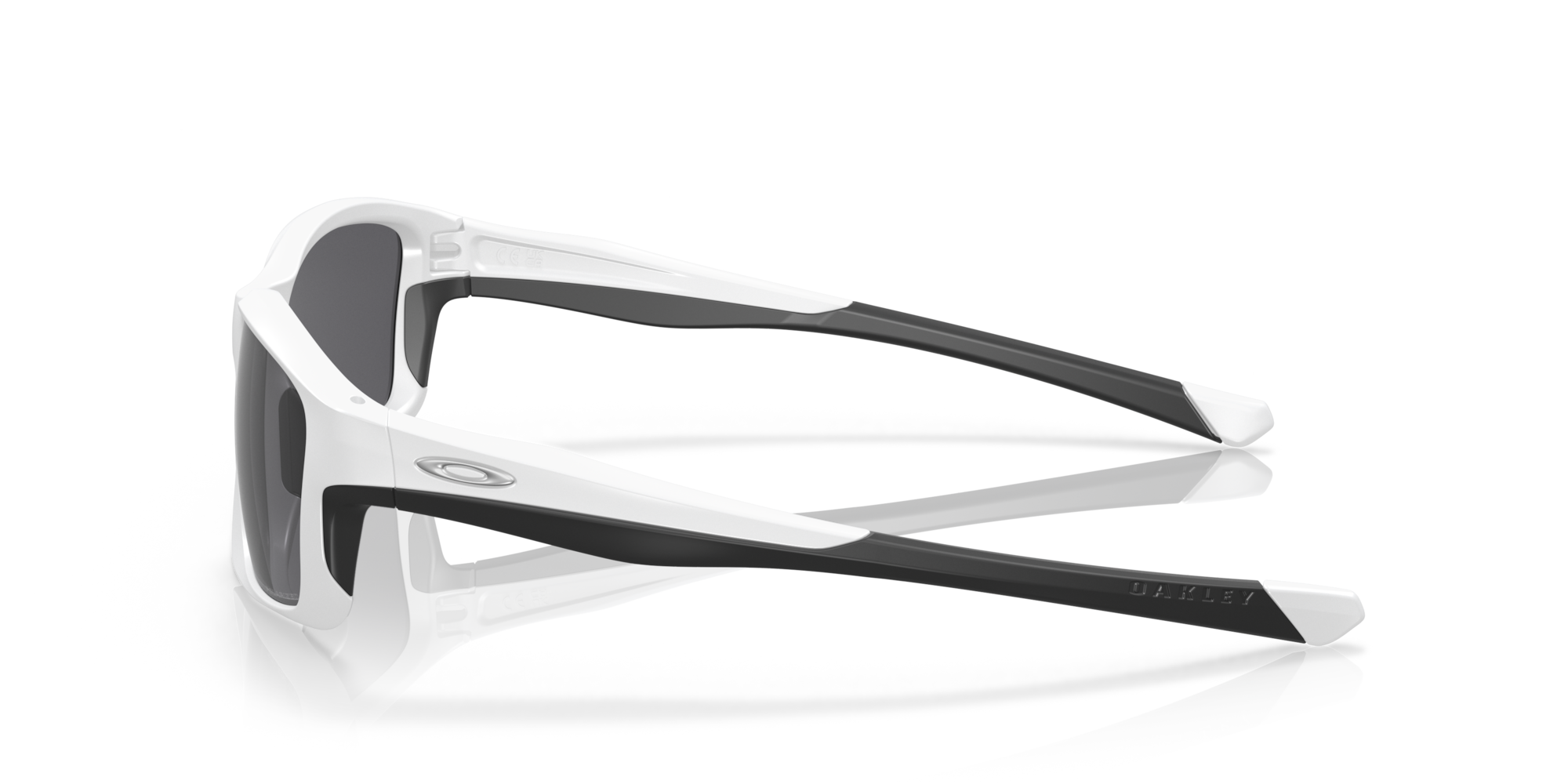 Oakley Chainlink™ Sunglasses with Matte White Frame and Grey