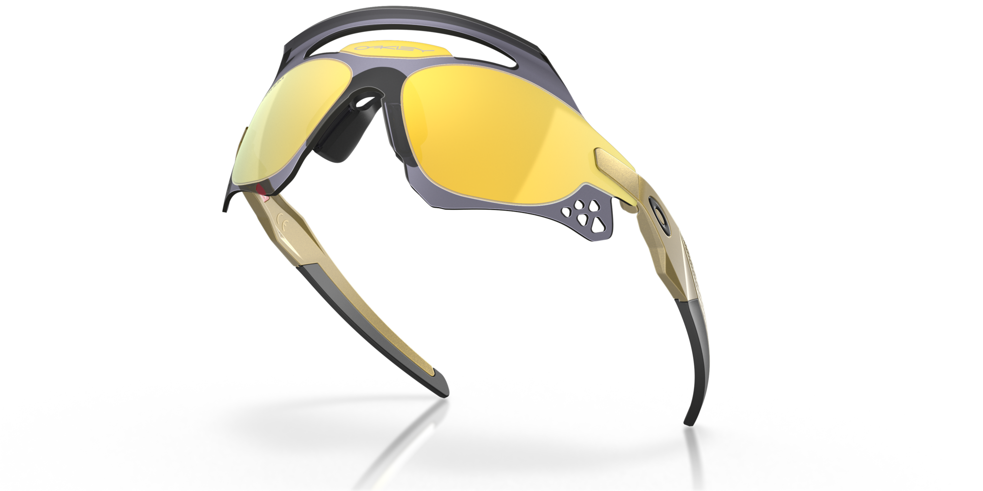 オークリー Xeusサングラス Olympic GoldフレームとPrizm 24Kレンズ オークリー Xeusサングラス Olympic GoldフレームとPrizm 24Kレンズ