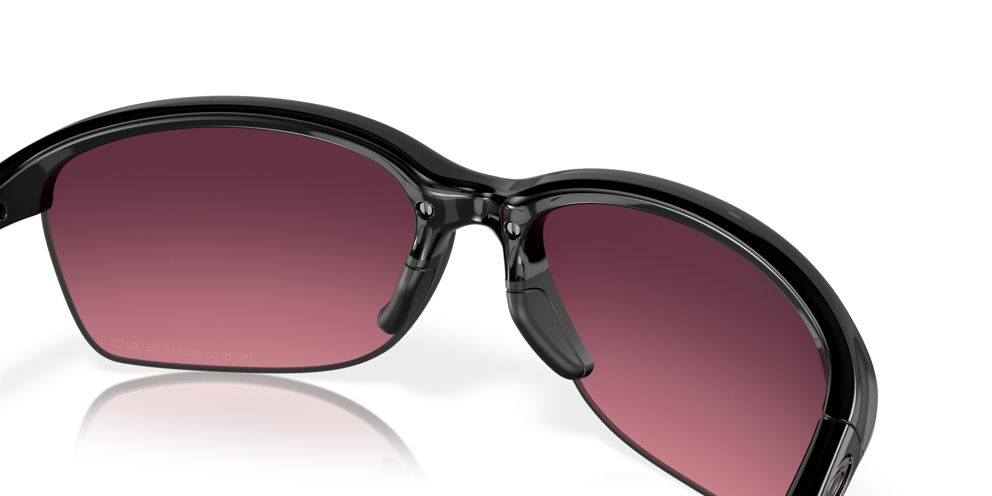 オークリー Unstoppableサングラス Polished BlackフレームとRose