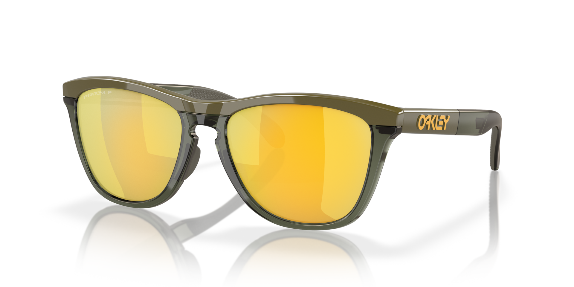 Frogskins™ Range Prizm 24K Polarized Lenses, Dark Brush Frame