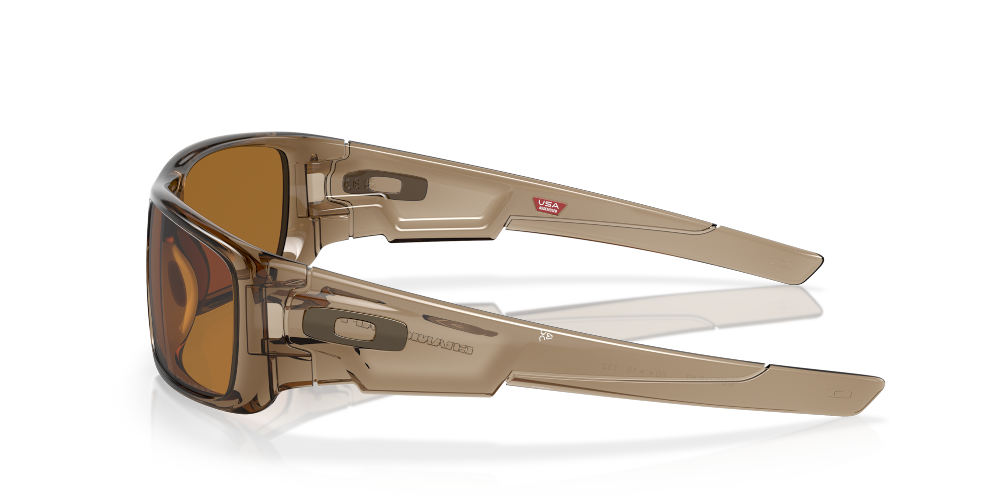オークリー Crankshaft™サングラス Brown SmokeフレームとTungsten