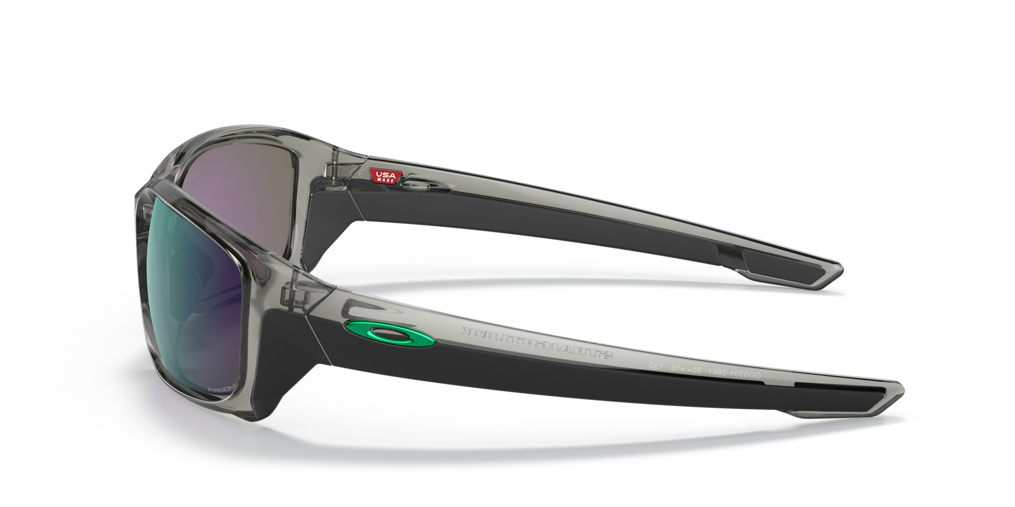 Oakley Straightlink™ Sunglasses with Grey Ink Frame and Prizm Jade