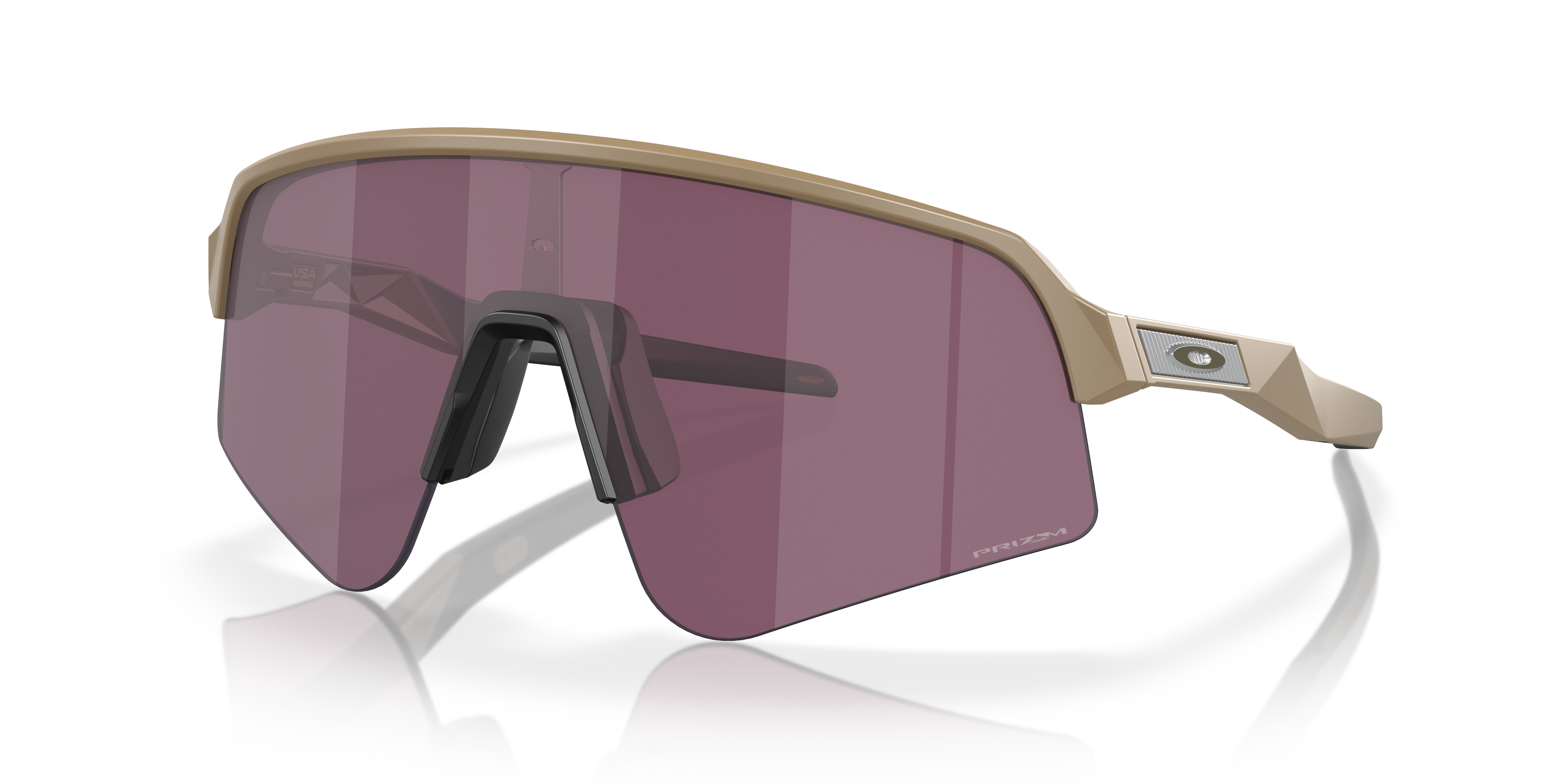 Sutro Lite Sweep Prizm Road Black Lenses, Matte Terrain Tan Frame