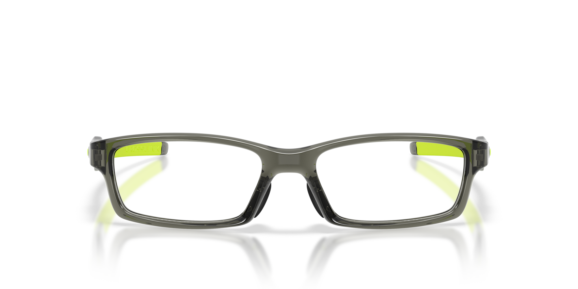 Oakley Crosslink® (Low Bridge Fit) Eyeglasses with Polished Grey
