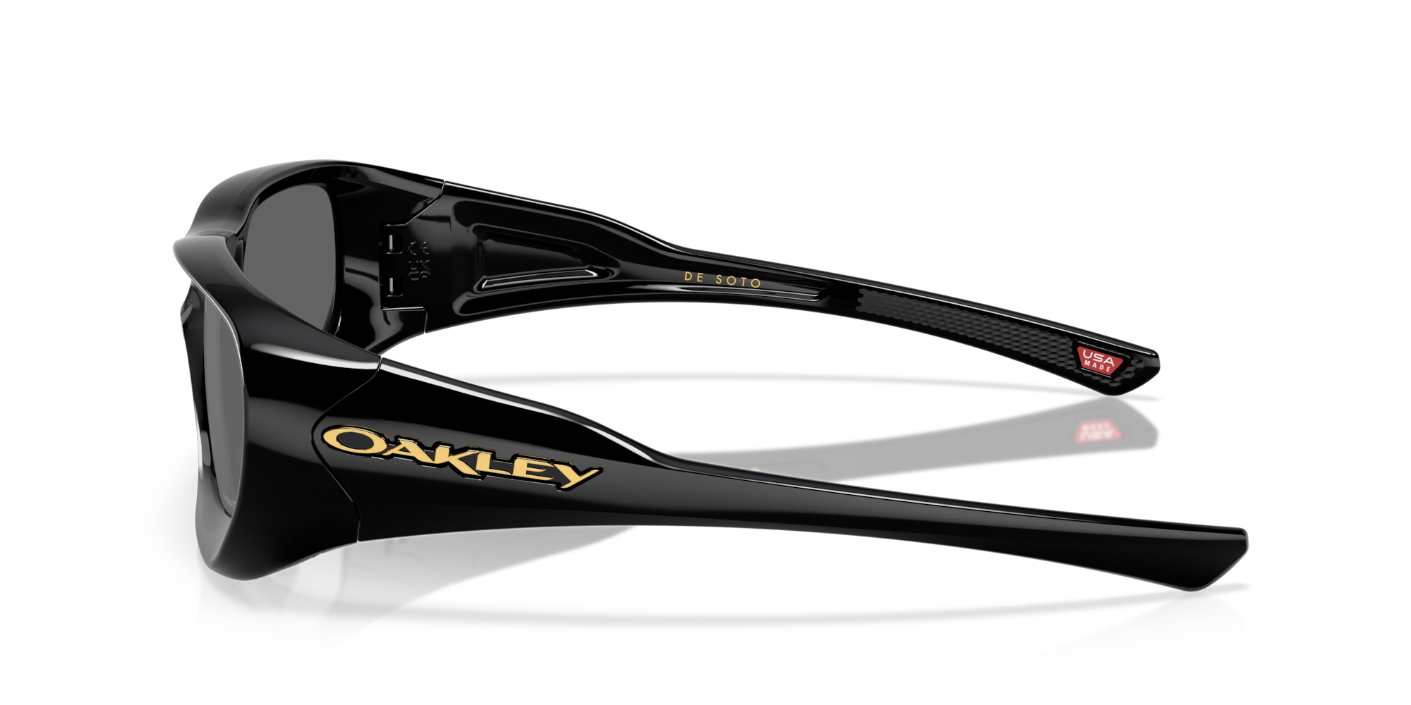 Oakley De Soto Sunglasses with Polished Black Frame and Prizm Oakley De Soto Sunglasses with Polished Black Frame and Prizm