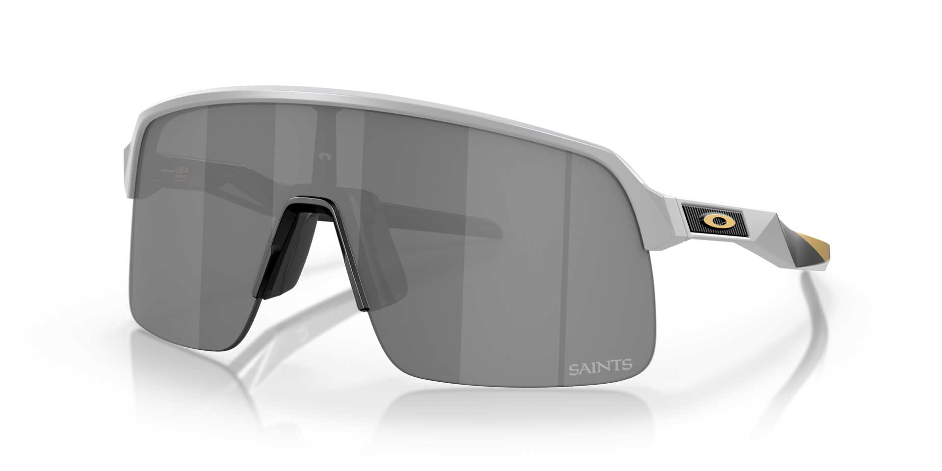 Oakley New Orleans Saints Sutro Lite Sunglasses with Matte Fog