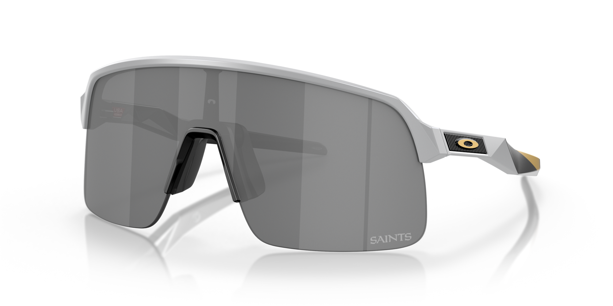 Oakley New Orleans Saints Sutro Lite Sunglasses with Matte Fog