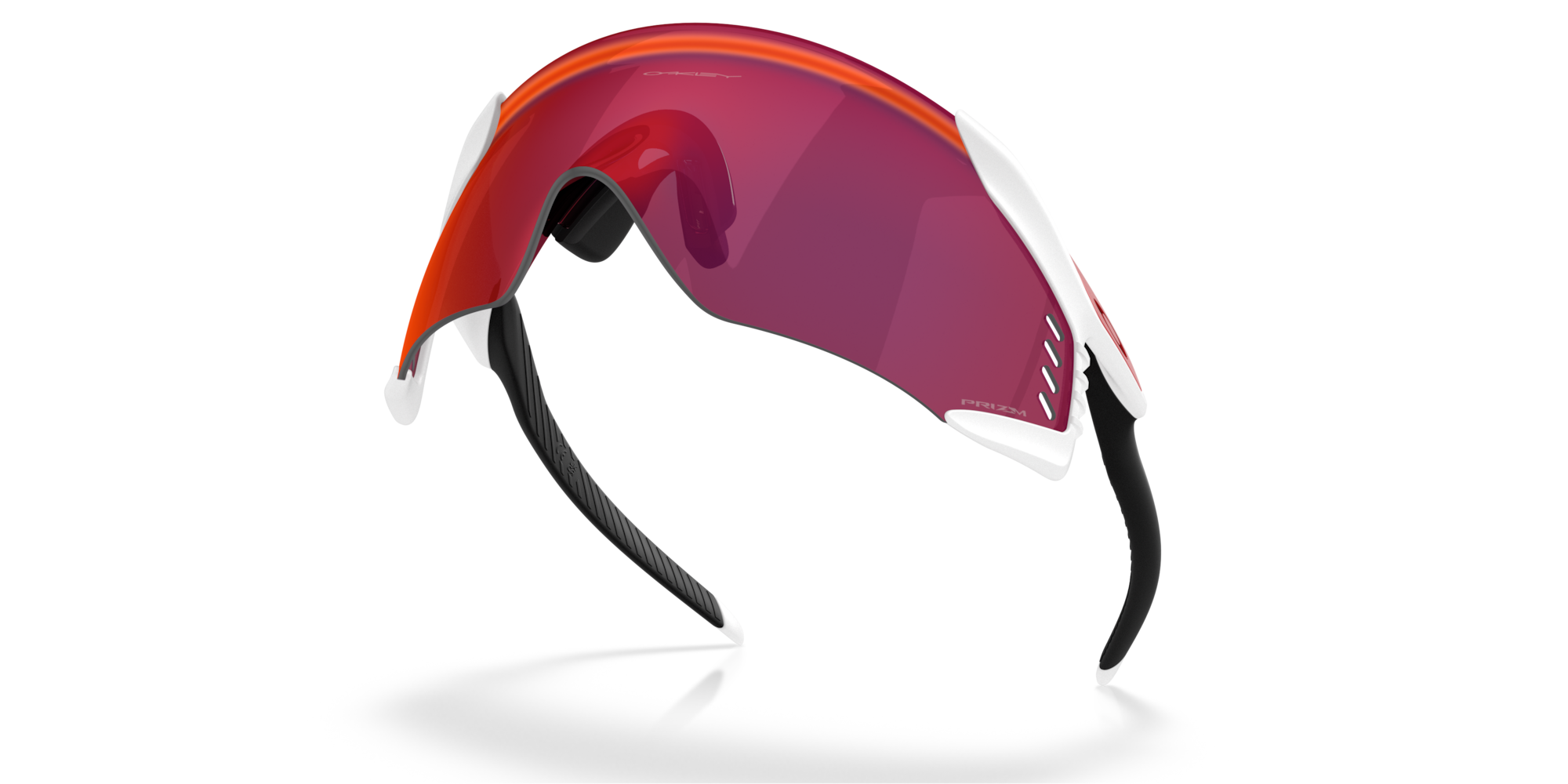 Oakley Velo Kato™ Sunglasses with Matte White Frame and Prizm Road