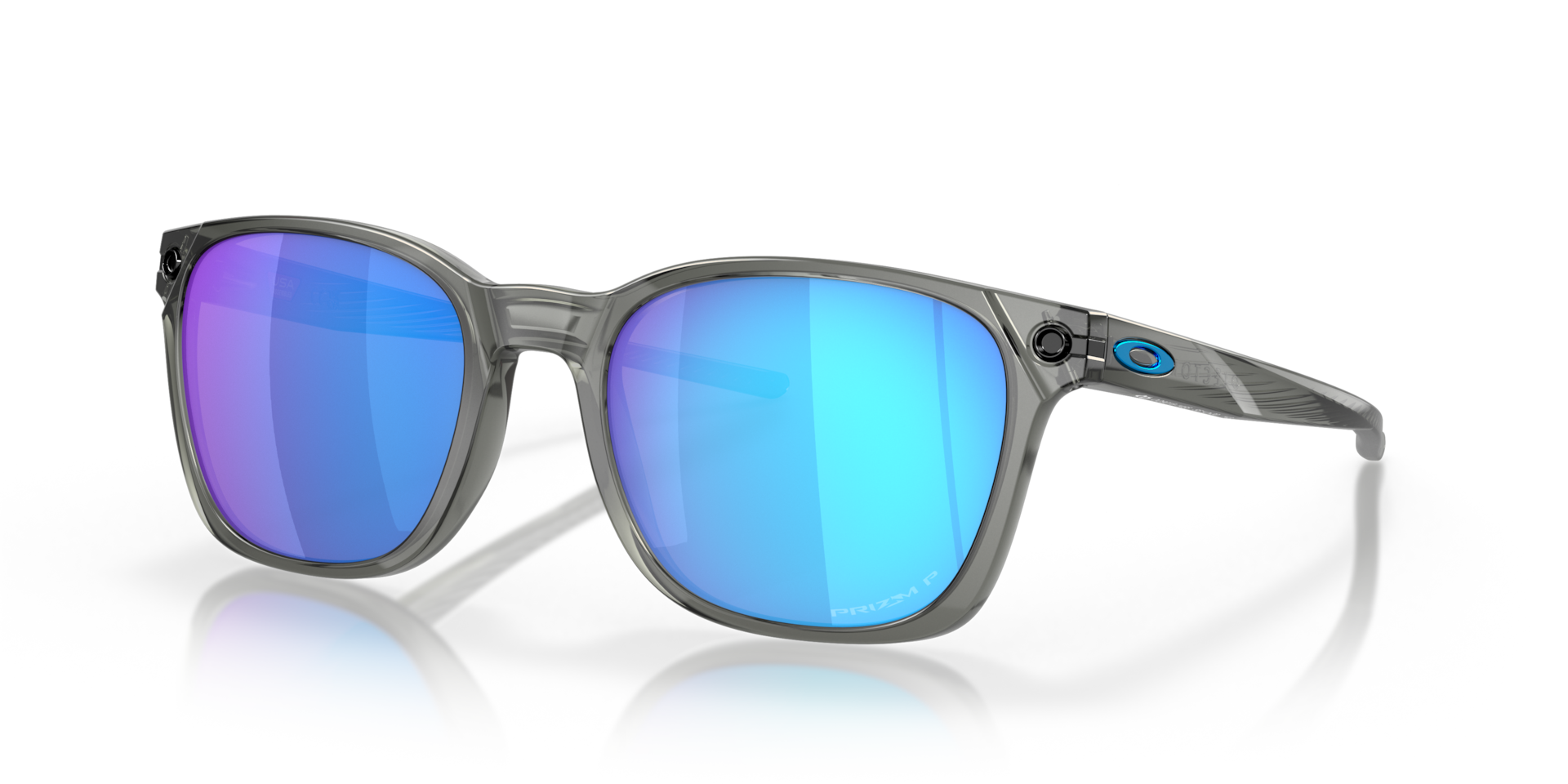 Ojector Prizm Sapphire Polarized Lenses, Grey Ink Frame Sunglasses