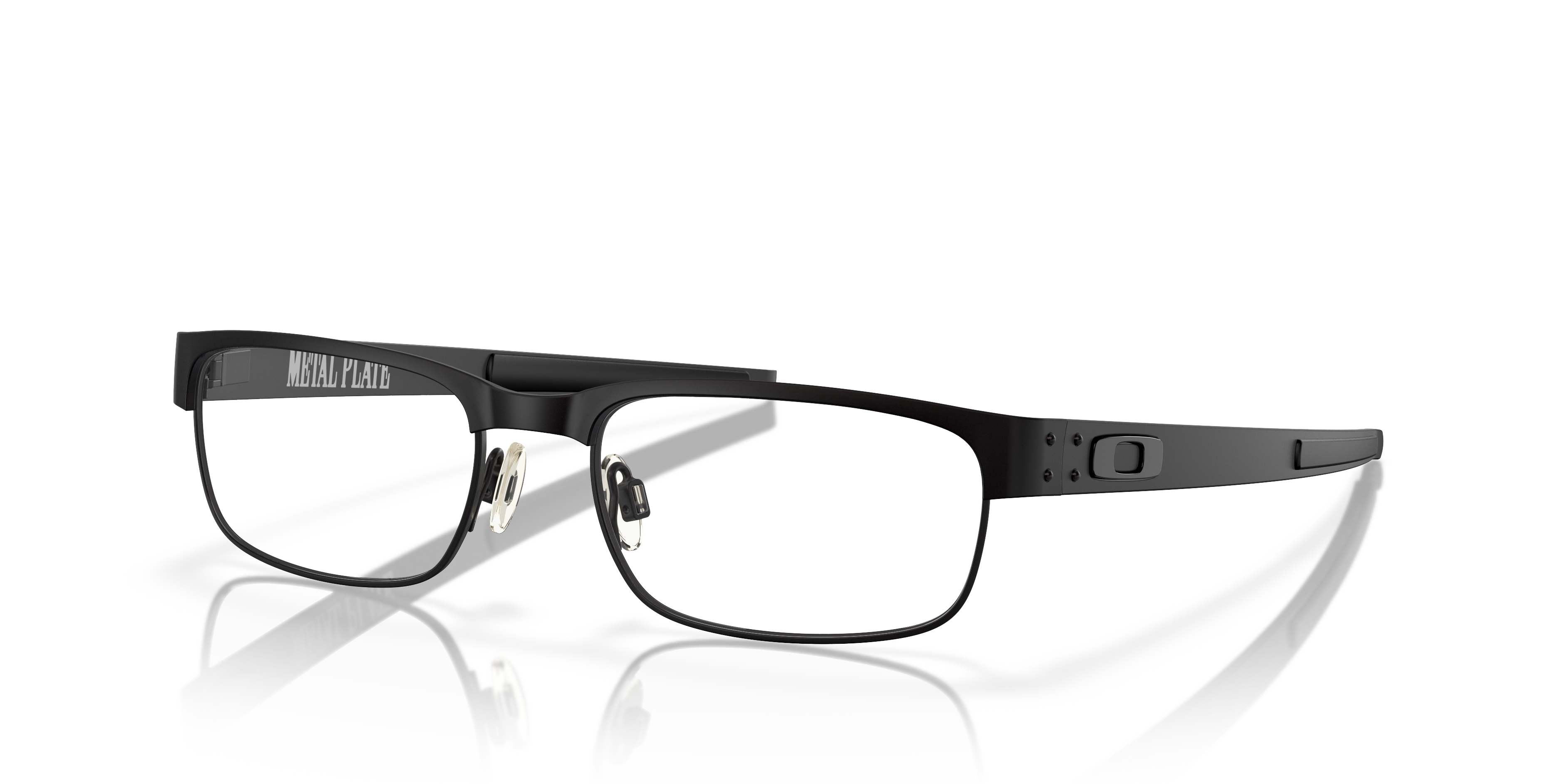 Oakley Metal Plate™ Eyeglasses with Matte Black Frame | Oakley® US