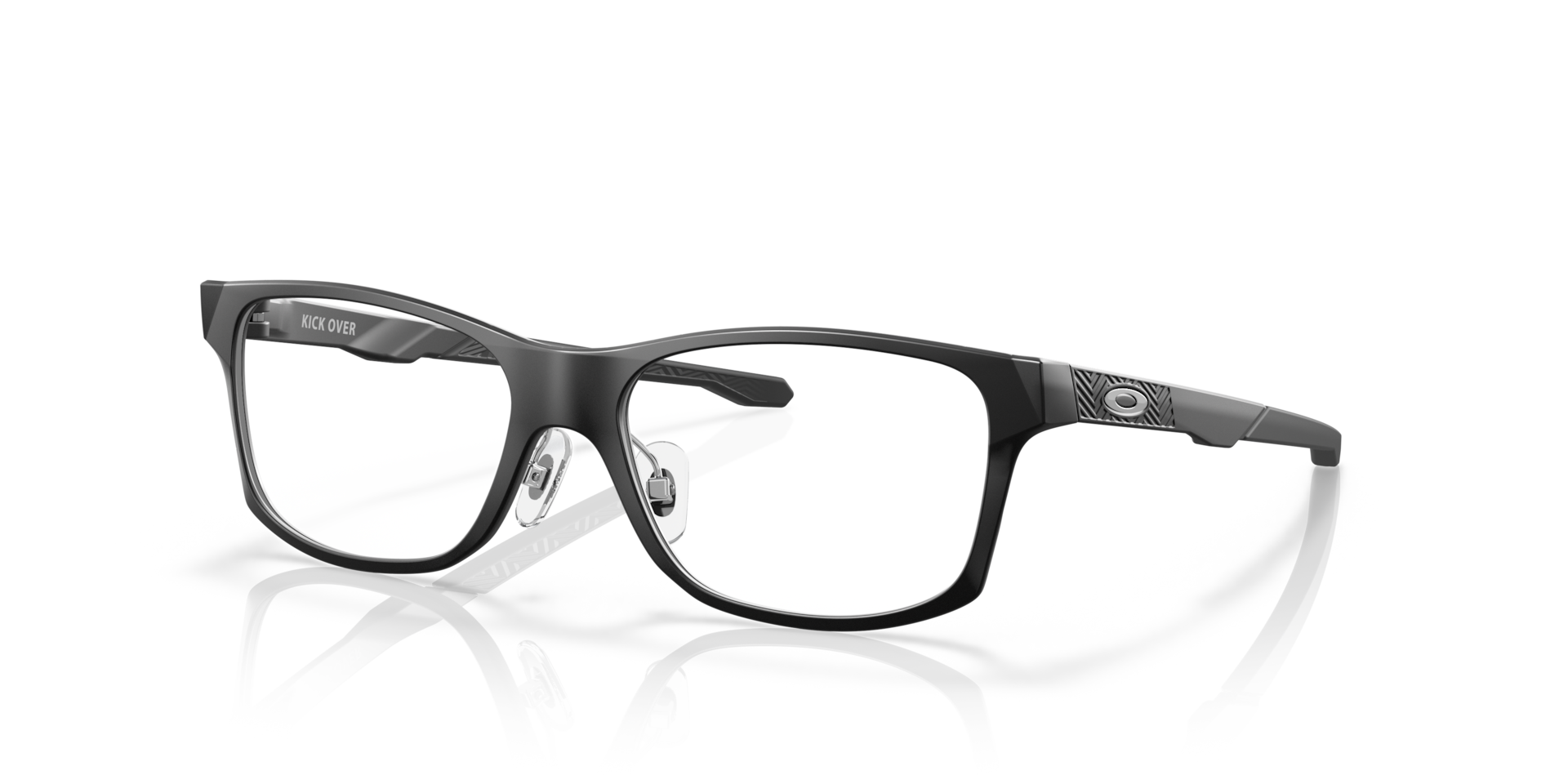 Oakley Kick Over (Youth Fit) Eyeglasses with Satin Black Frame