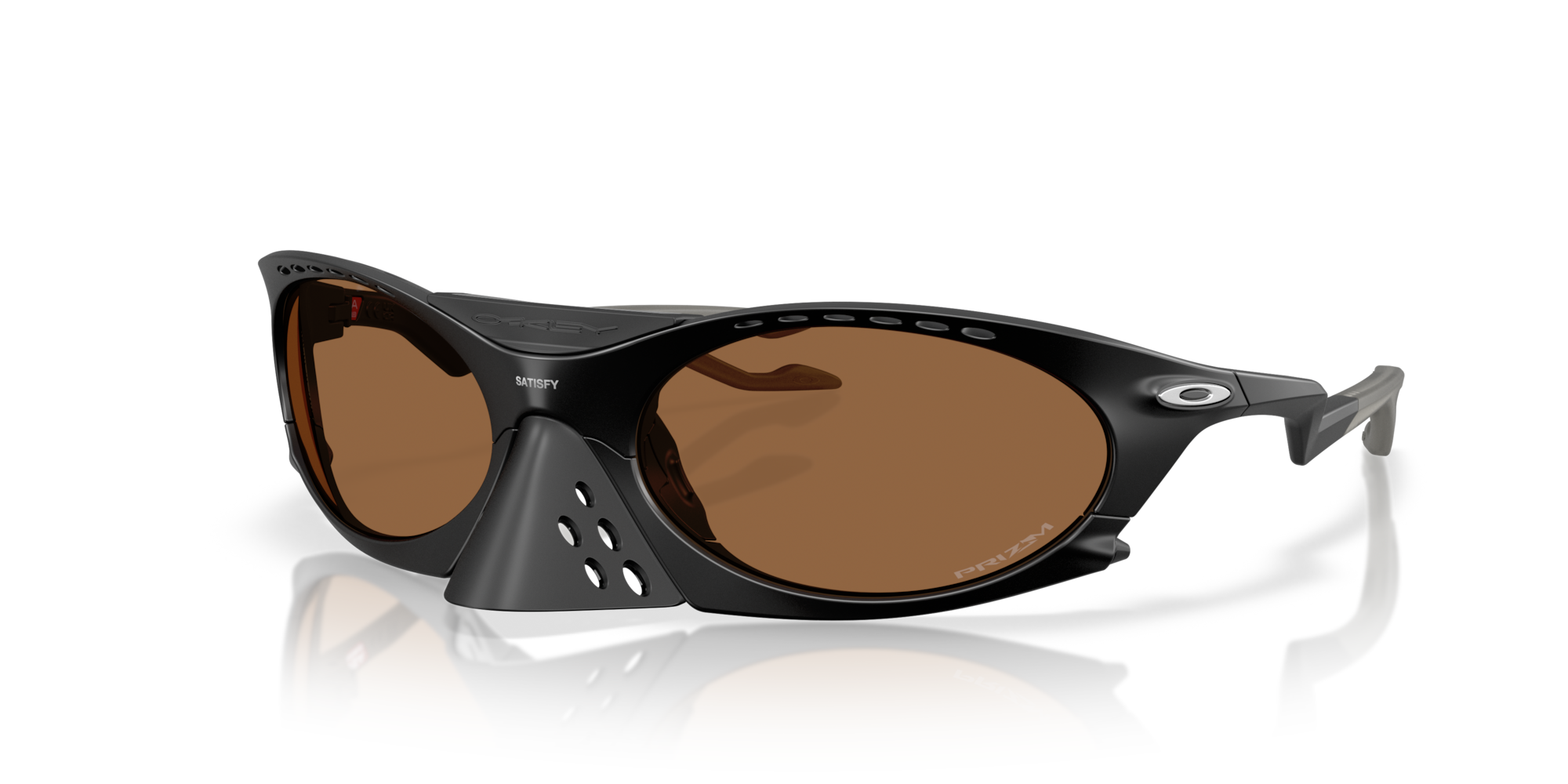 オークリー X Satisfy Plantarisサングラス Matte Blackフレームと