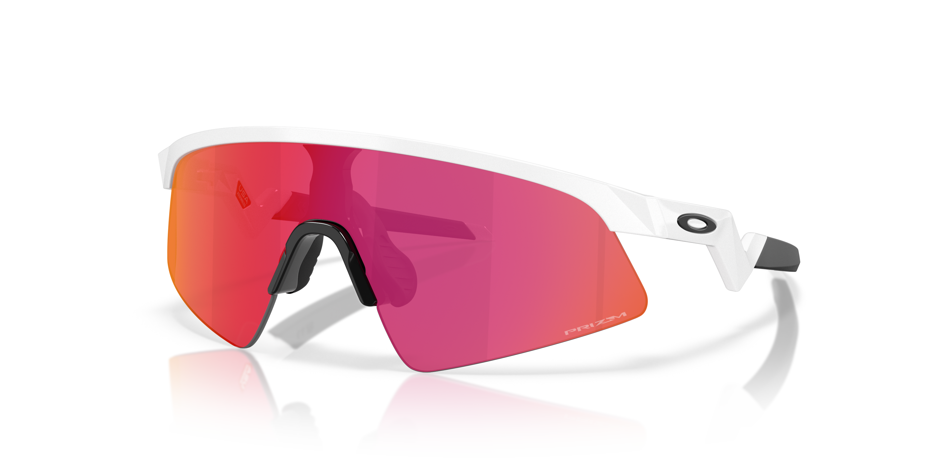 Resistor Sweep (Youth Fit) Prizm Field Lenses, Polished White