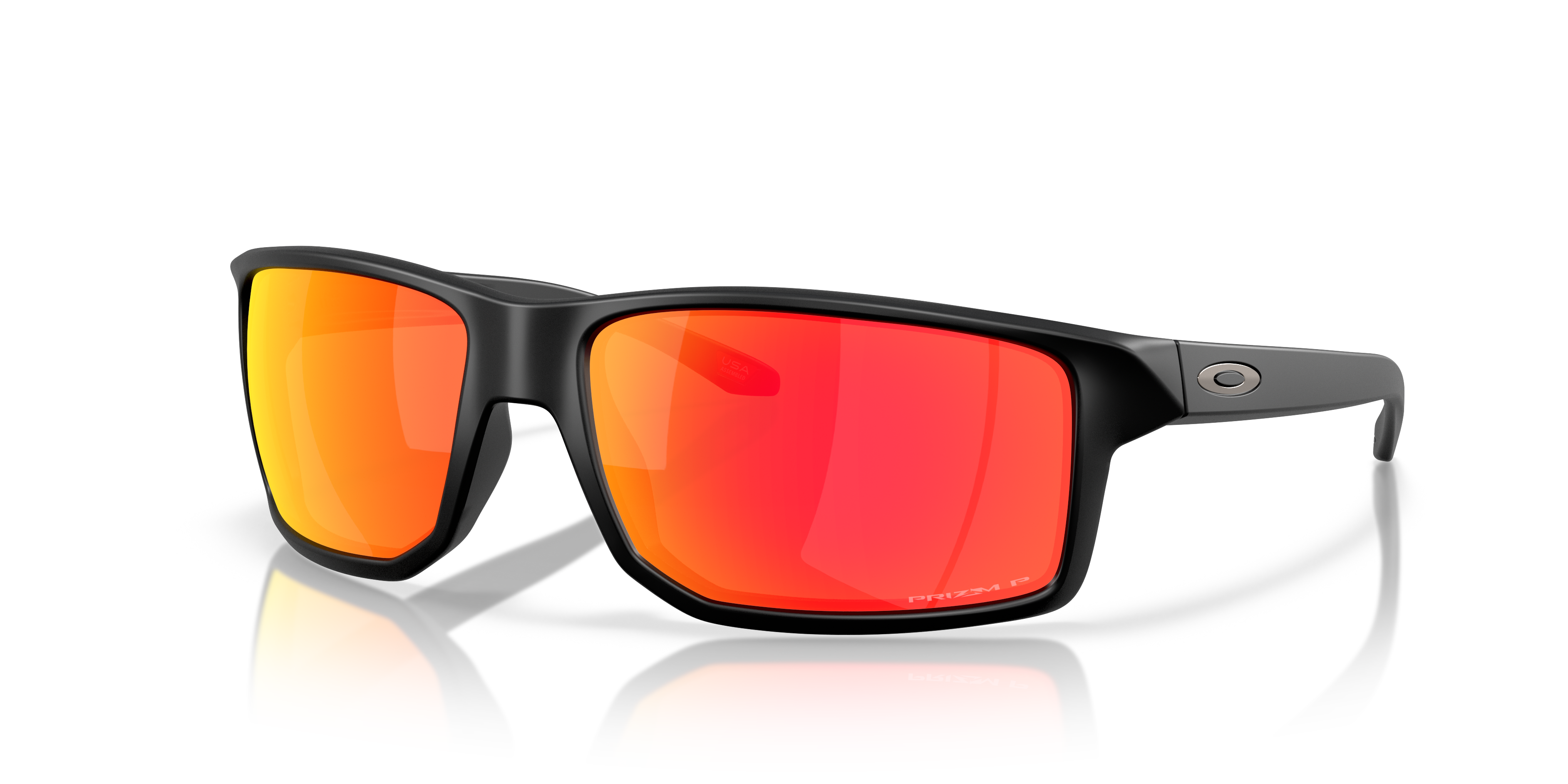 Gibston XL Prizm Ruby Polarized Lenses, Matte Black Frame