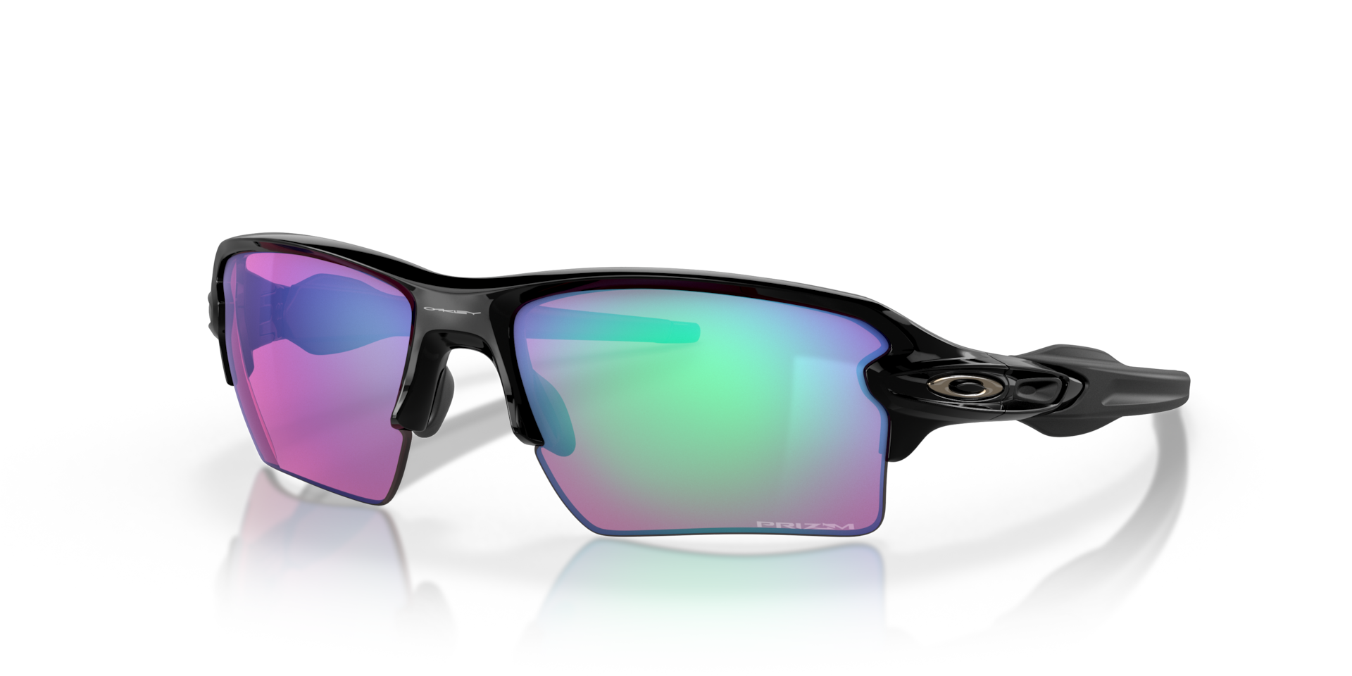 Flak® 2.0 XL Prizm Golf Lenses, Polished Black Frame Sunglasses