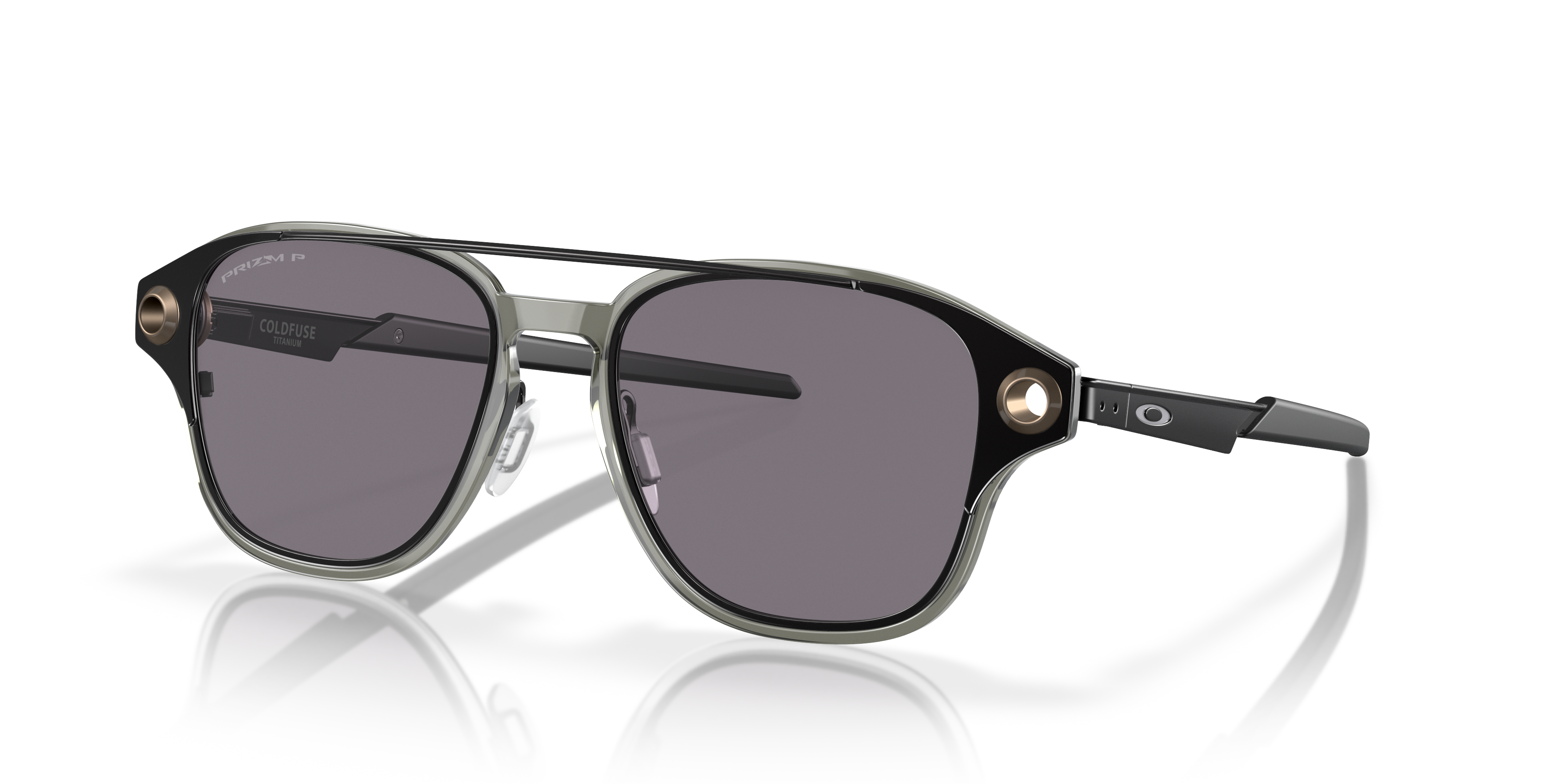 Standard Issue Coldfuse™ Prizm Grey Polarized Lenses, Matte Black